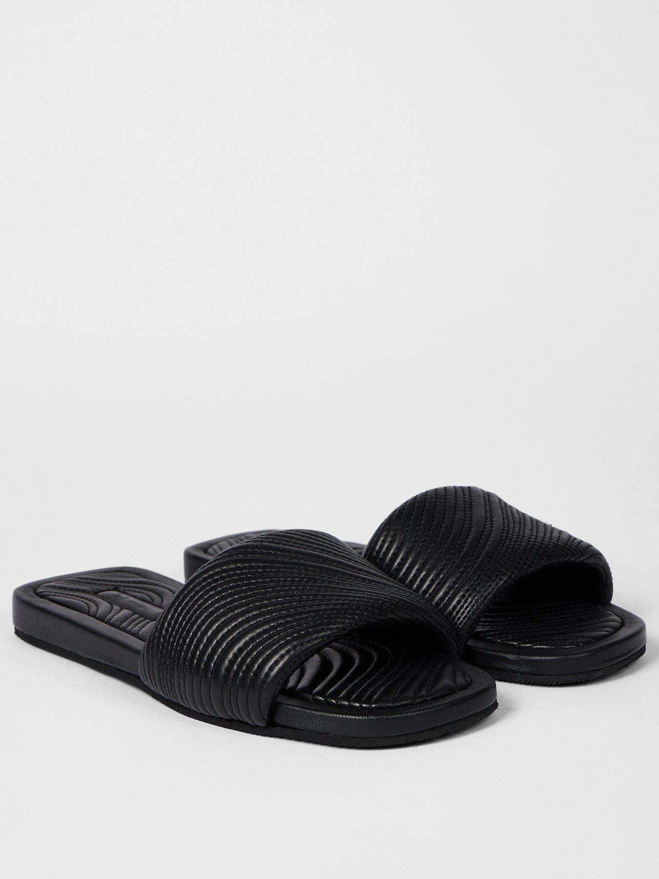 ps-paul-smith-laurel-swirl-slip-on-sandals-blackstillFront