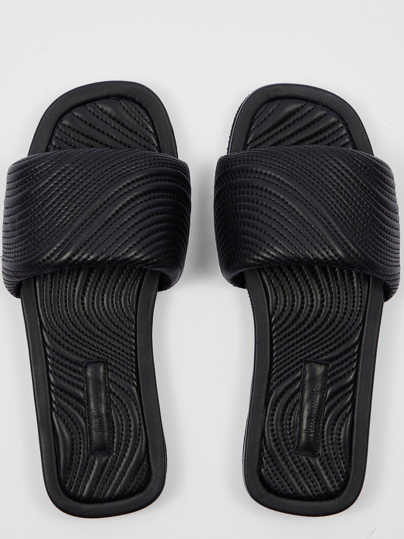 ps-paul-smith-laurel-swirl-slip-on-sandals-blackoutfit