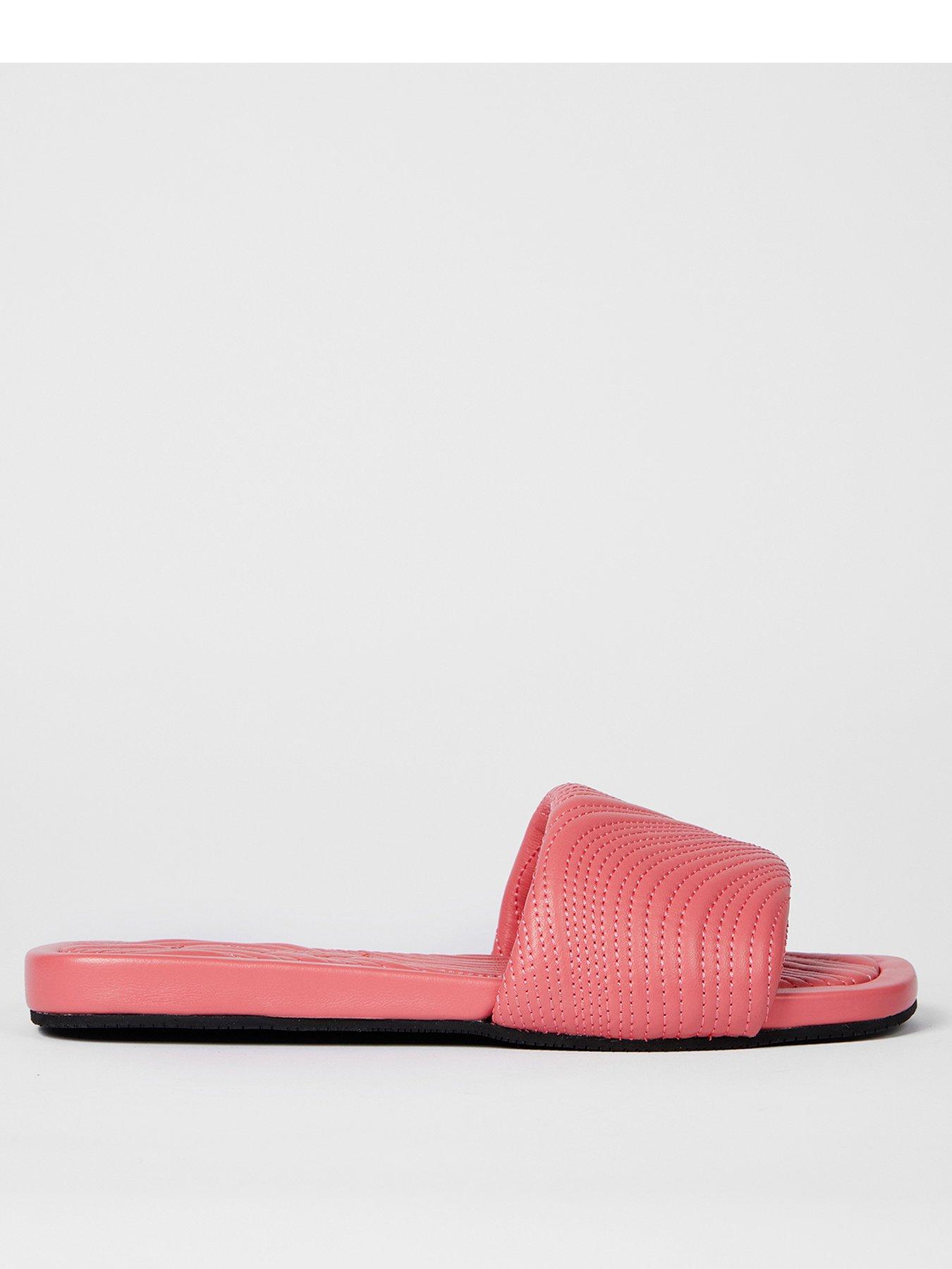 PS PAUL SMITH Laurel Swirl Slip On Sandals - Orange