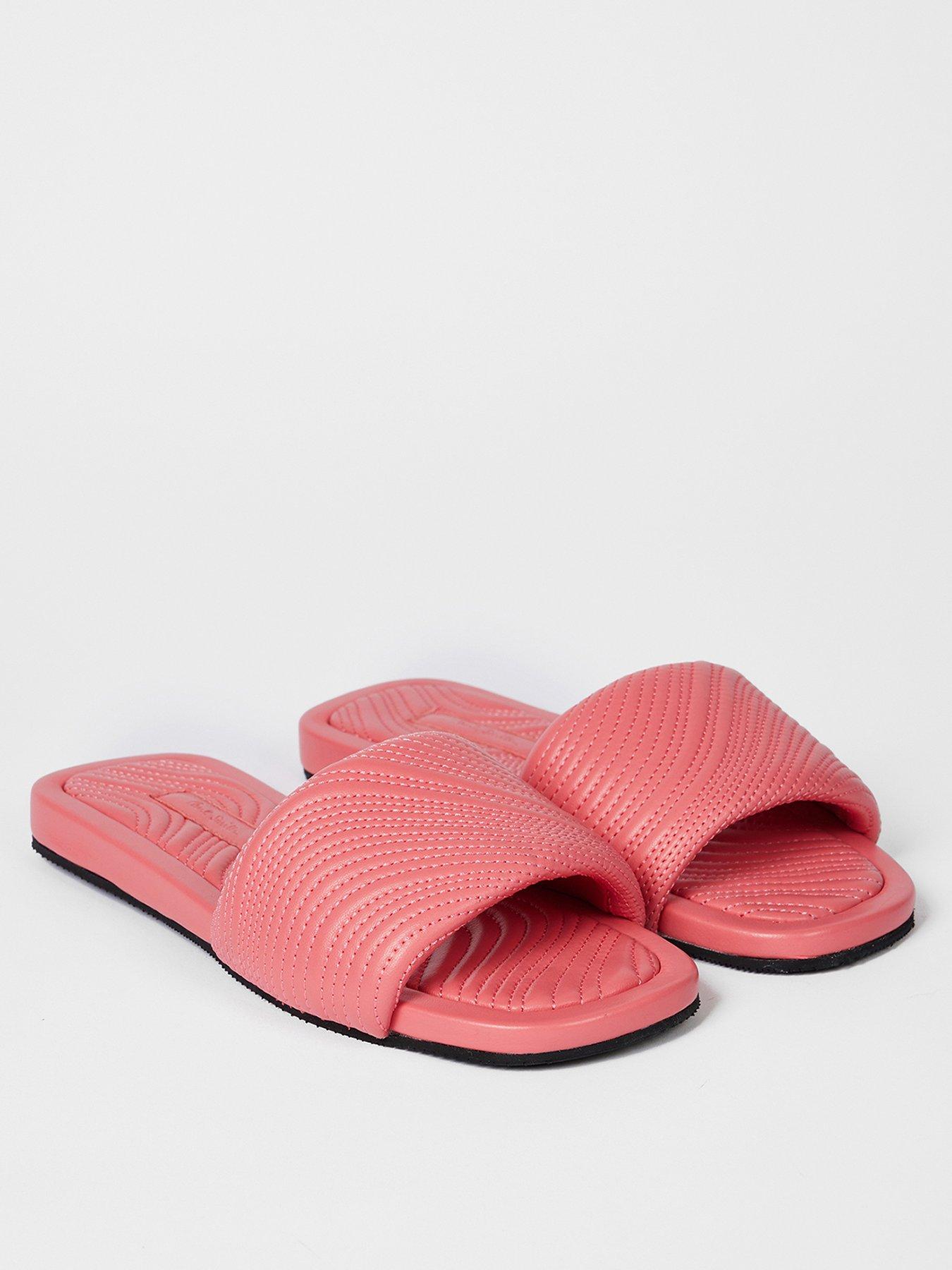 ps-paul-smith-laurel-swirl-slip-on-sandals-orangestillFront