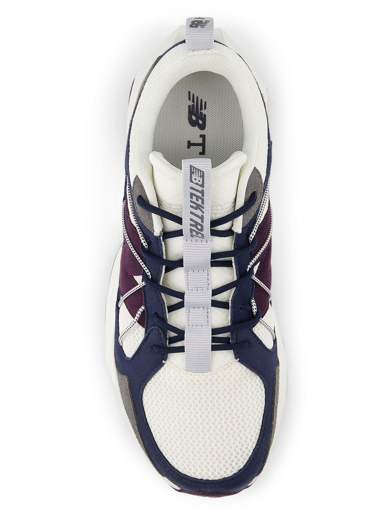 Image 3 of 4 of New Balance Mens Trail Running Tektrel Trainers - White/Navy