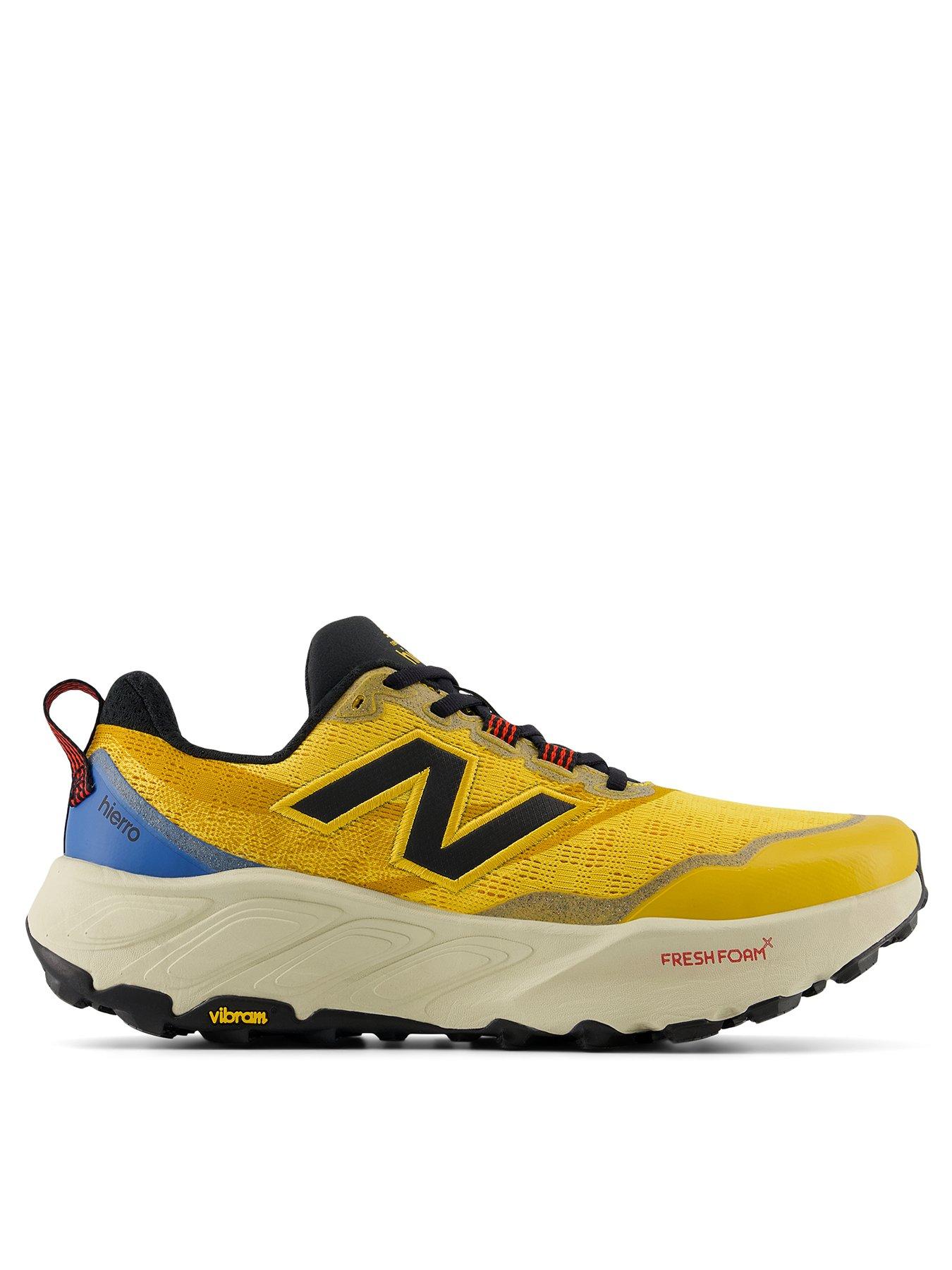 New Balance Mens Trail Running Fresh Foam X Hierro V9 Trainers - Yellow