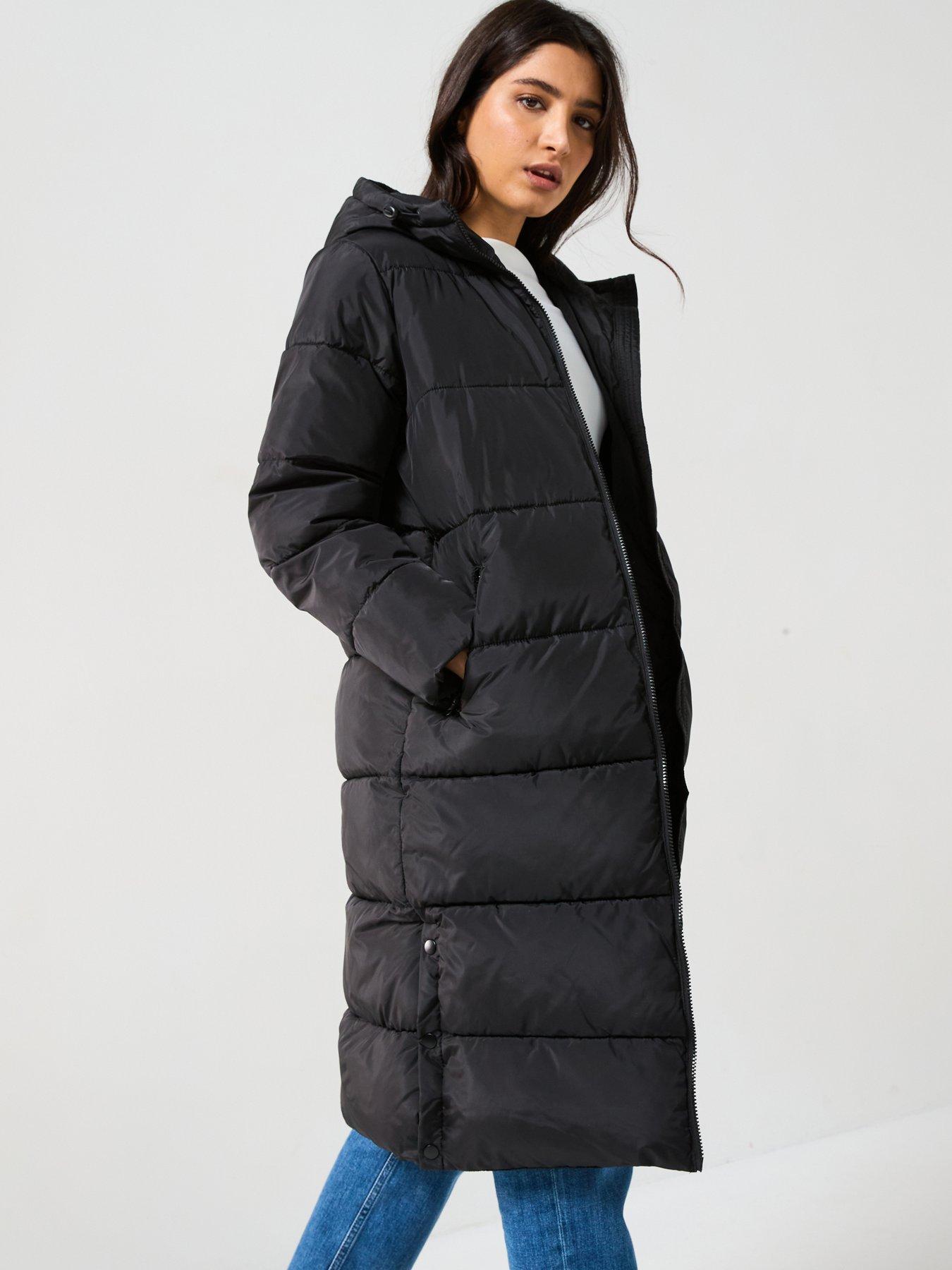 only-montana-long-puffer-jacket-black