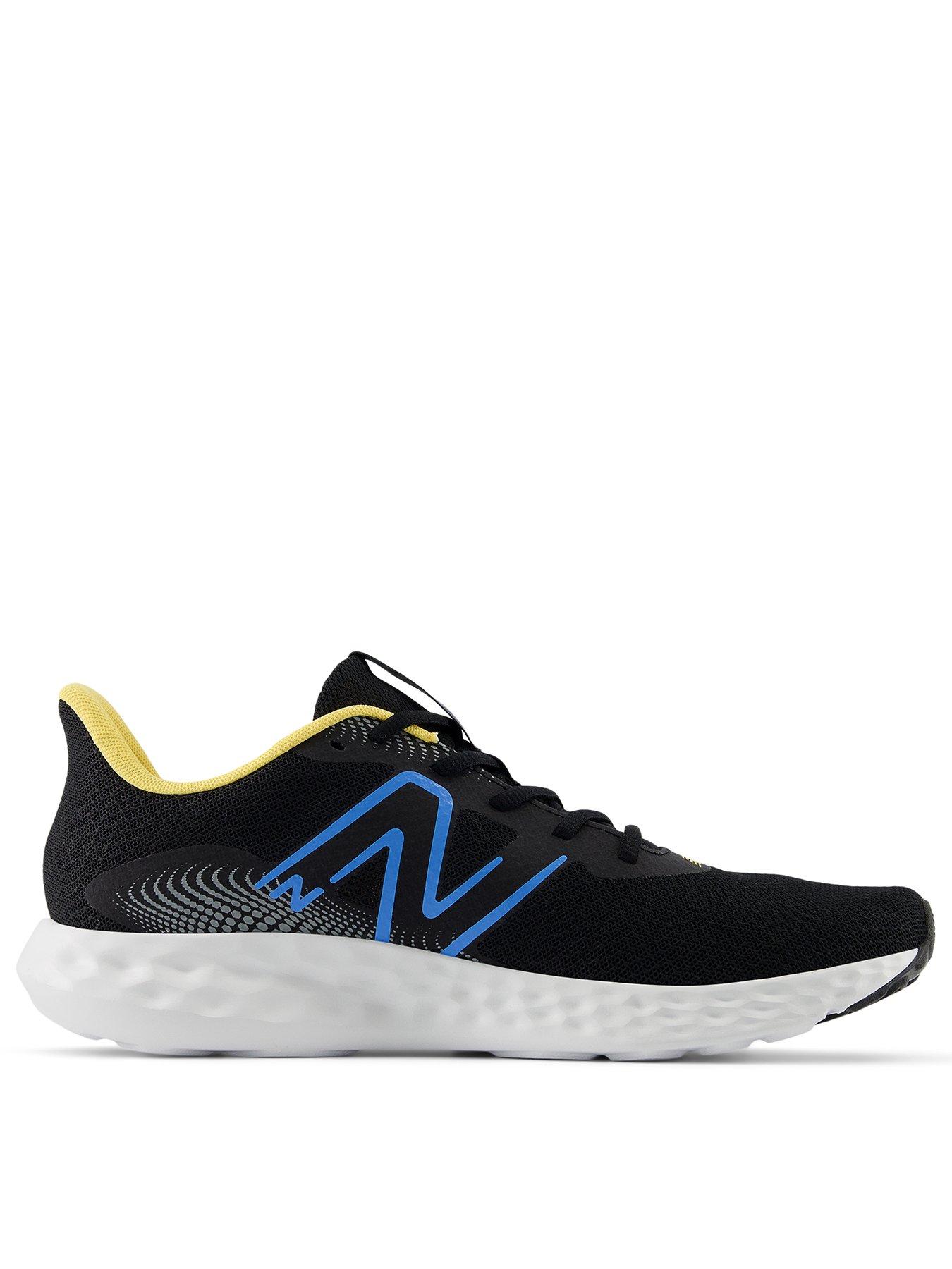 New Balance Mens Running 411 V3 Trainers - Black