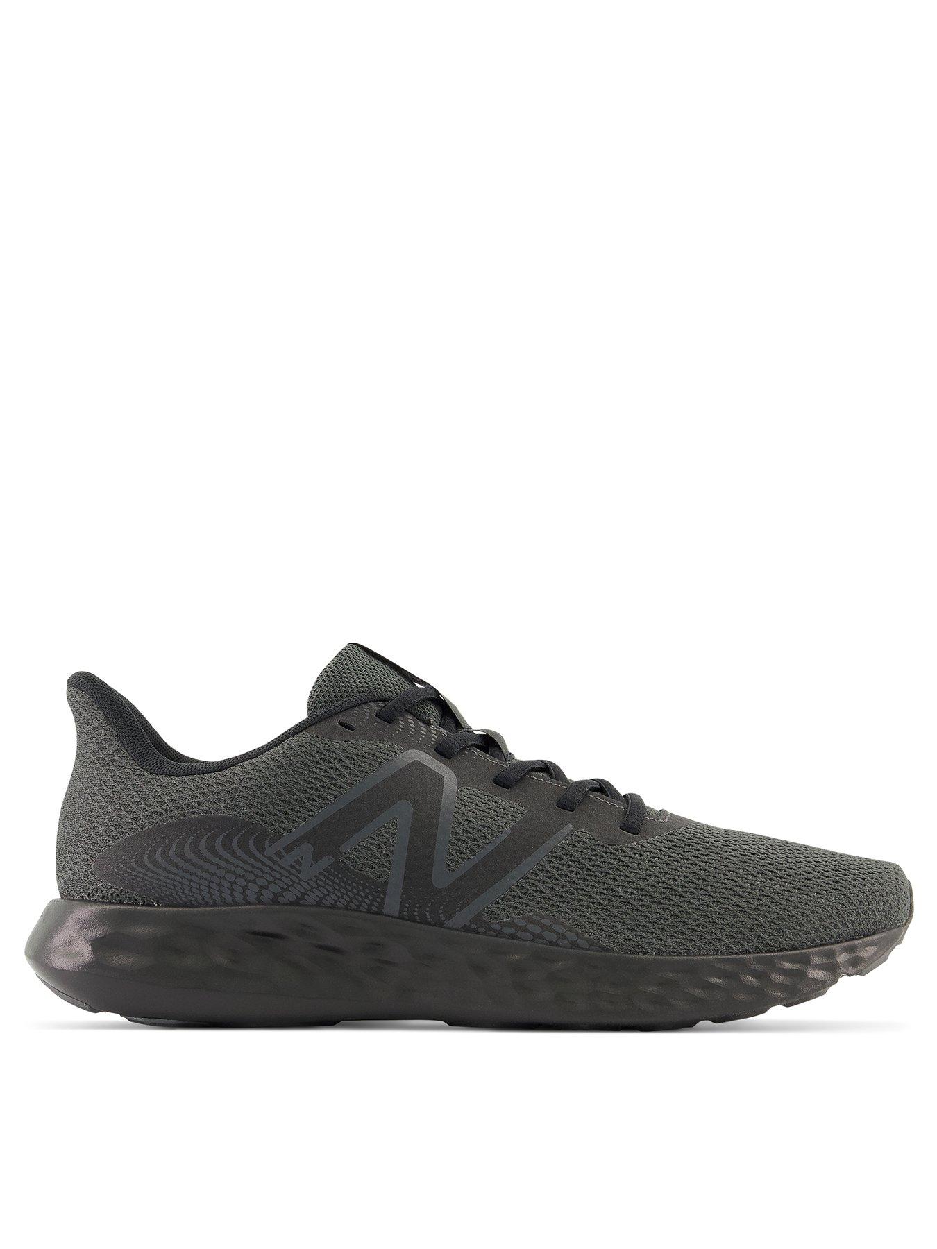 Image 1 of 5 of New Balance Mens Running 411 V3 Trainers - Black/Grey