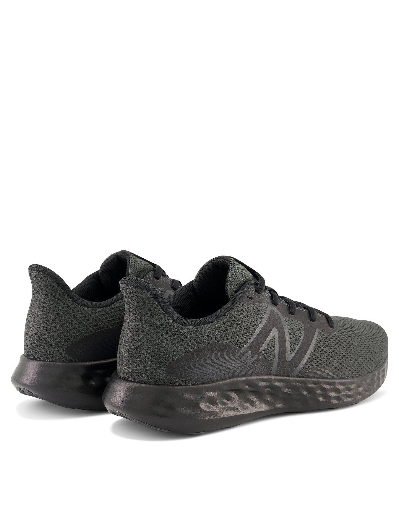 Image 3 of 5 of New Balance Mens Running 411 V3 Trainers - Black/Grey