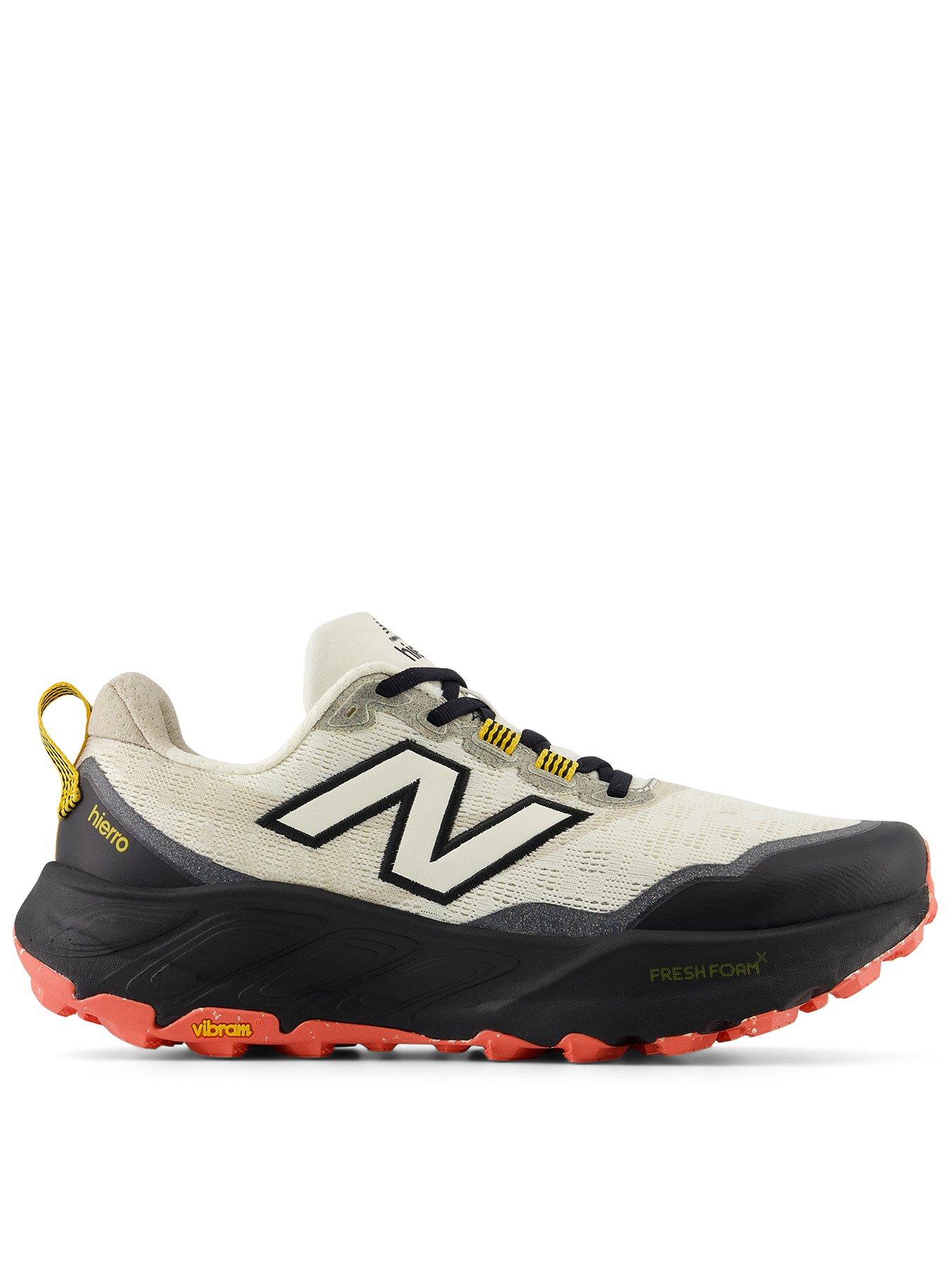 Image of New Balance Mens Trail Running Fresh Foam X Hierro V9 Trainers - Off White