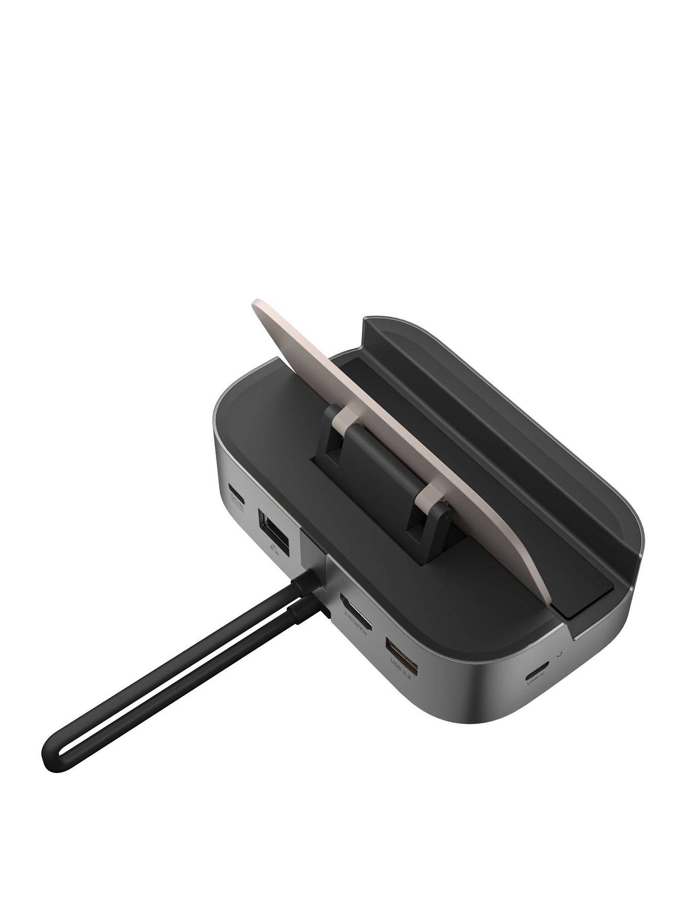 Image 3 of 7 of Zotac 7-In-1 Docking Station - M.2 NVMe SSD Slot - USB 3.2C, USB 3.2A, USB 3.0A - HDMI, RJ45 - PD 3.0