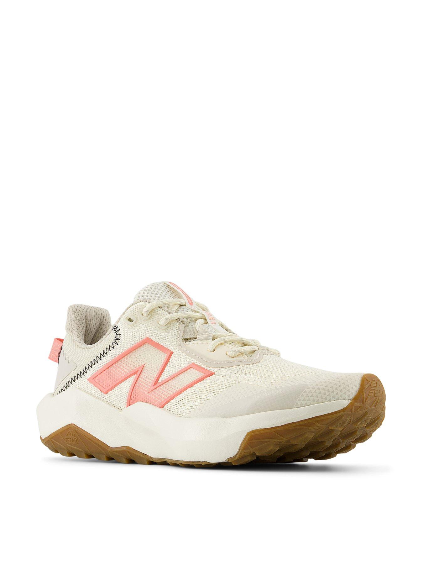 Image 3 of 5 of New Balance Womens Trail Running Dynasoft Nitrel V6 Trainers - White/Pink
