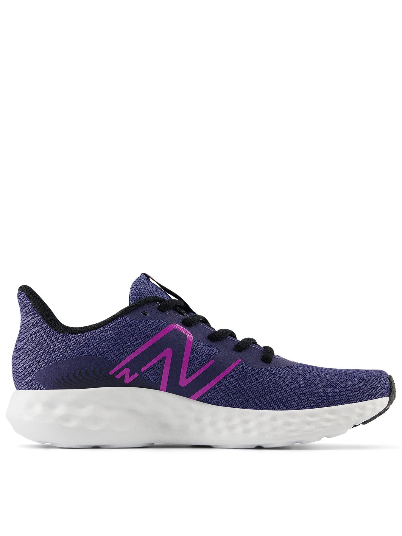 Image 1 of 6 of New Balance Womens Running 411 V3 Trainers - Purple