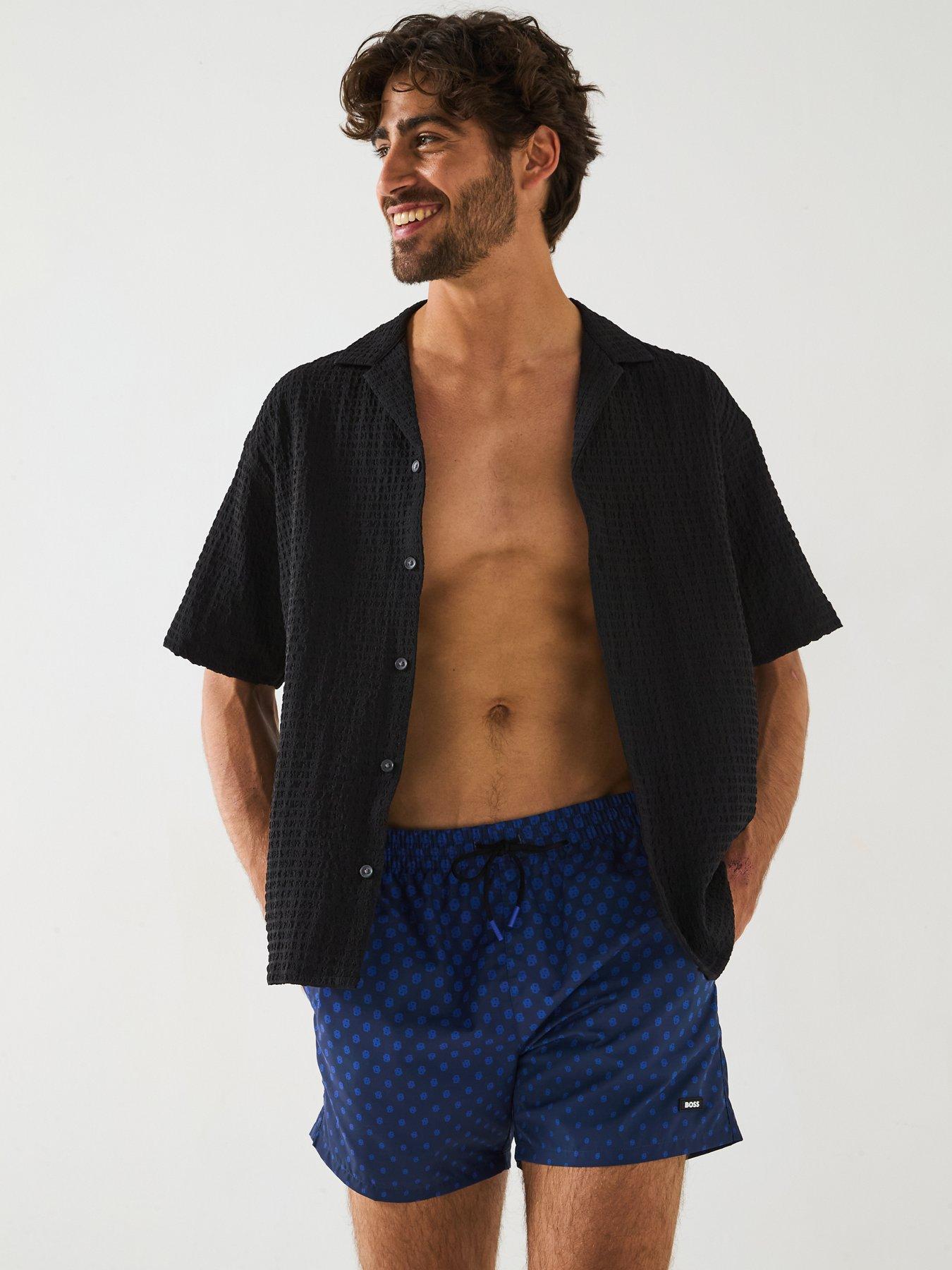 Image 5 of 6 of BOSS Willow Swim Shorts - Navy