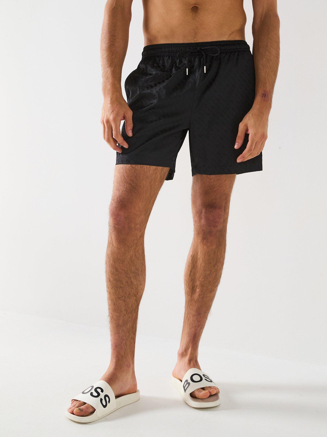Image 1 of 6 of BOSS Jacques Swim Shorts - Black