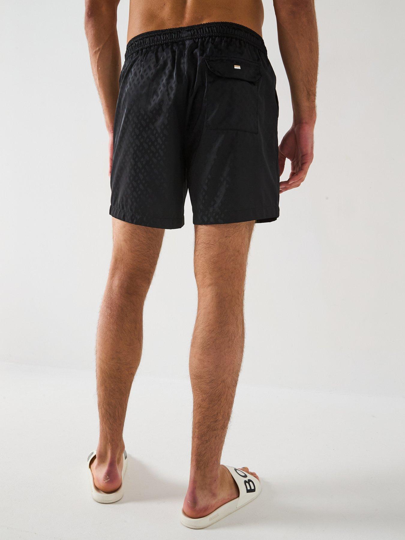 Image 2 of 6 of BOSS Jacques Swim Shorts - Black