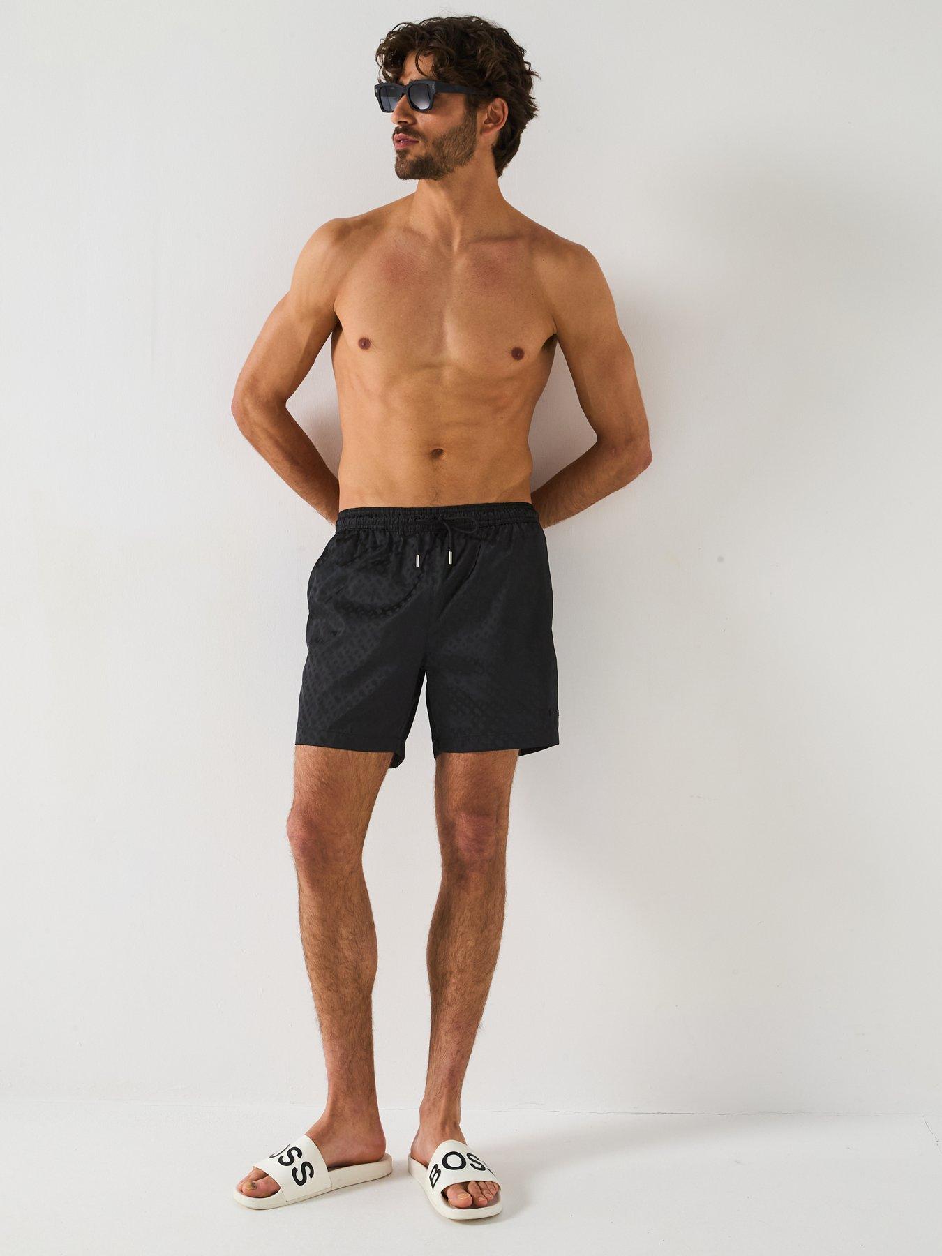 Image 3 of 6 of BOSS Jacques Swim Shorts - Black
