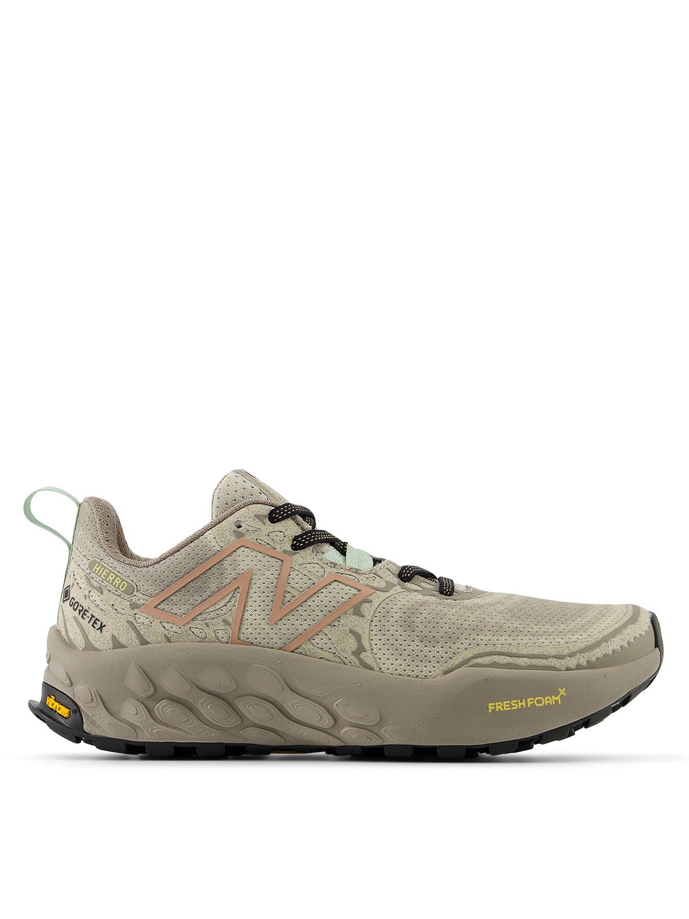 Image of New Balance Womens Trail Running Fresh Foam X Hierro V8 Gore-Tex Trainers - Beige