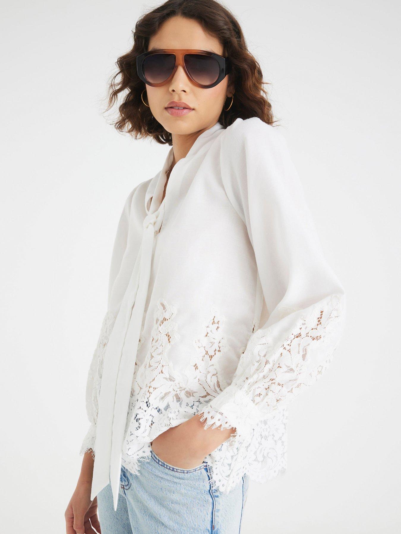 river-island-lace-voile-pussybow-blouse-whiteoutfit