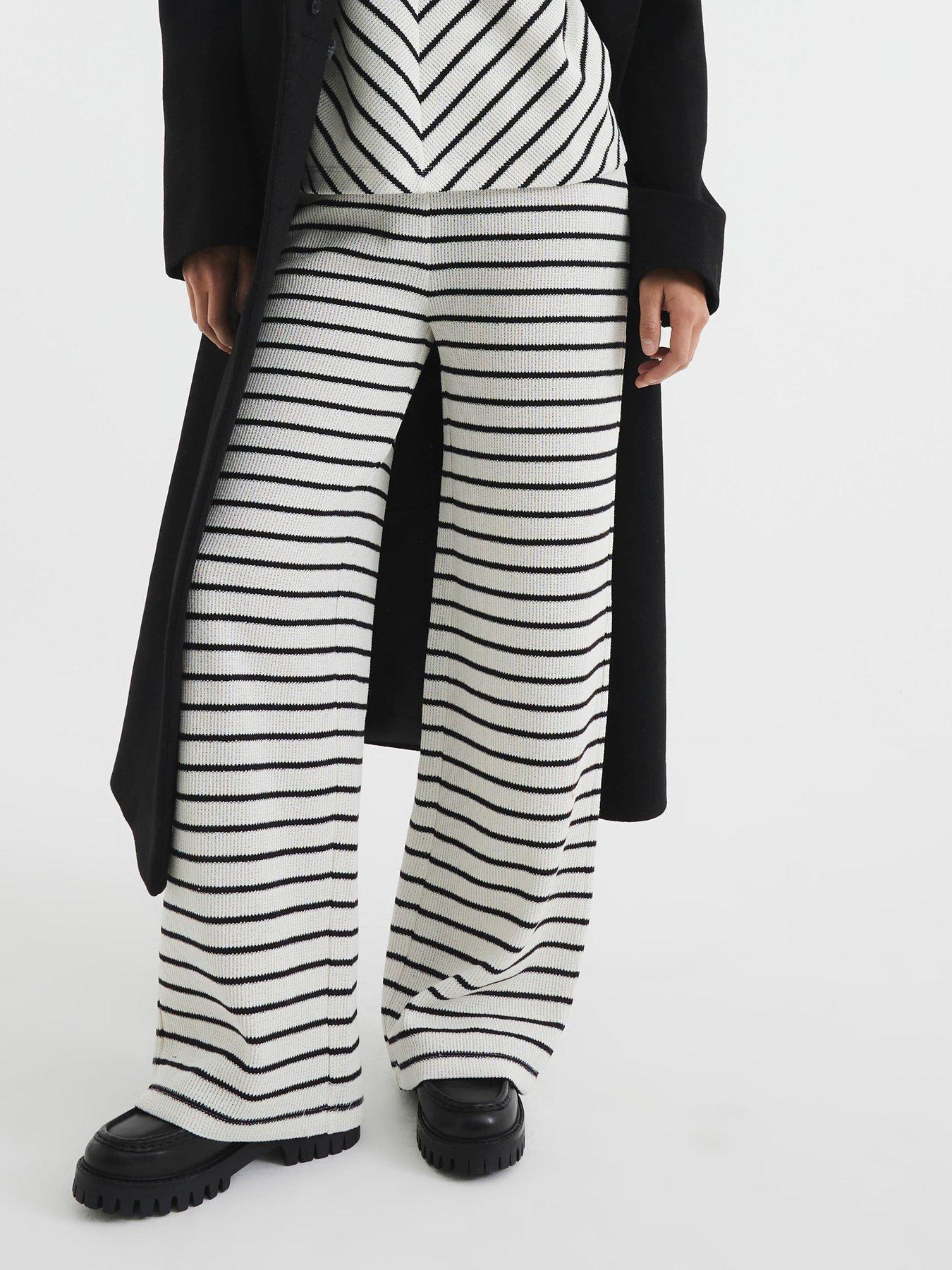 river-island-stripe-textured-trouser-cream