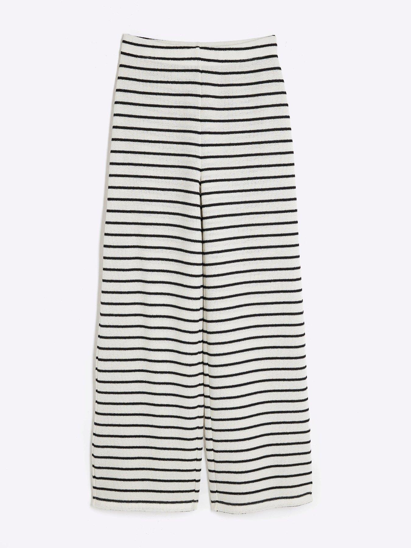 river-island-stripe-textured-trouser-creamoutfit