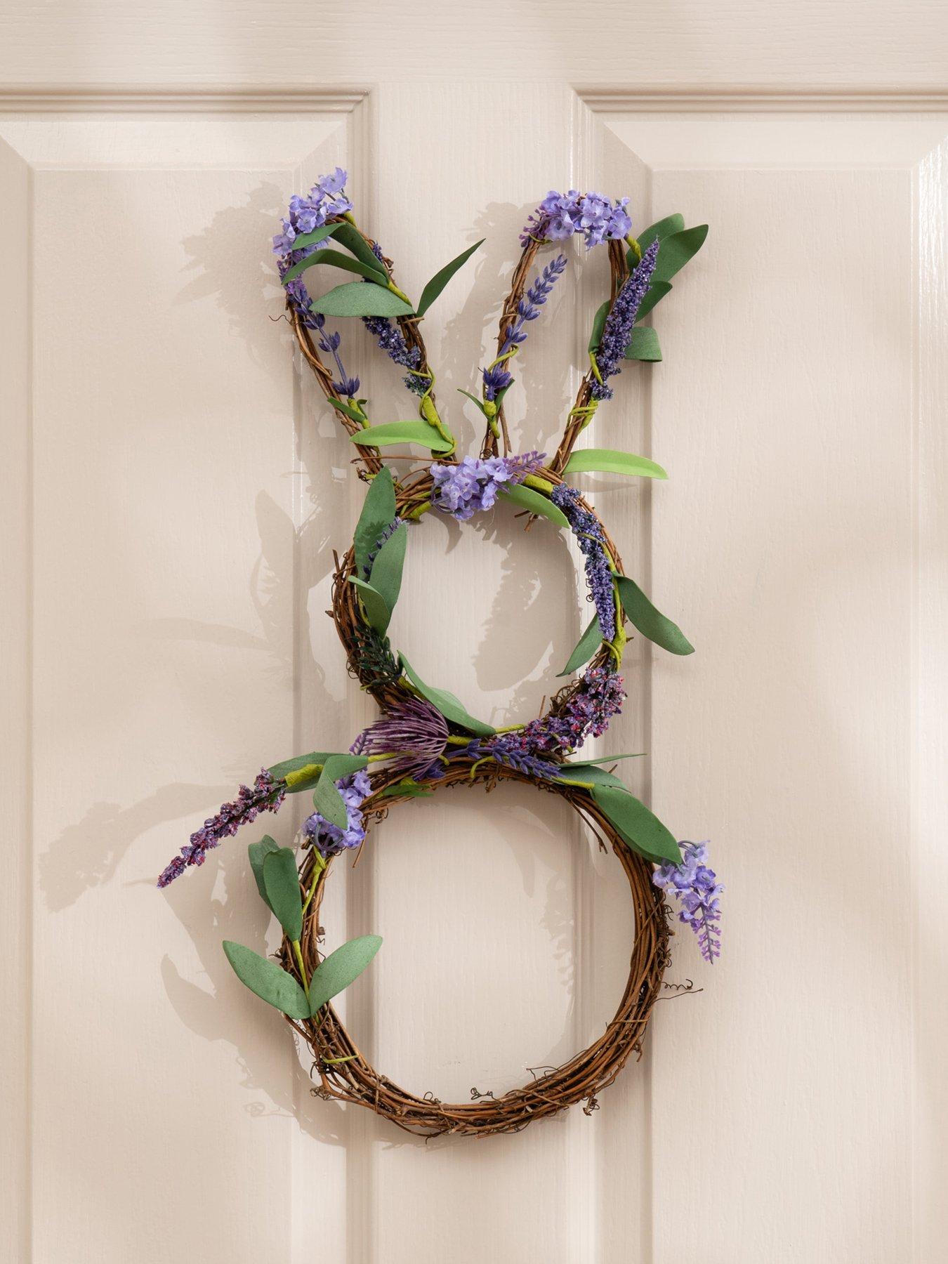 scottish-everlastings-50-cmnbspartificial-purple-bunny-shaped-wreath