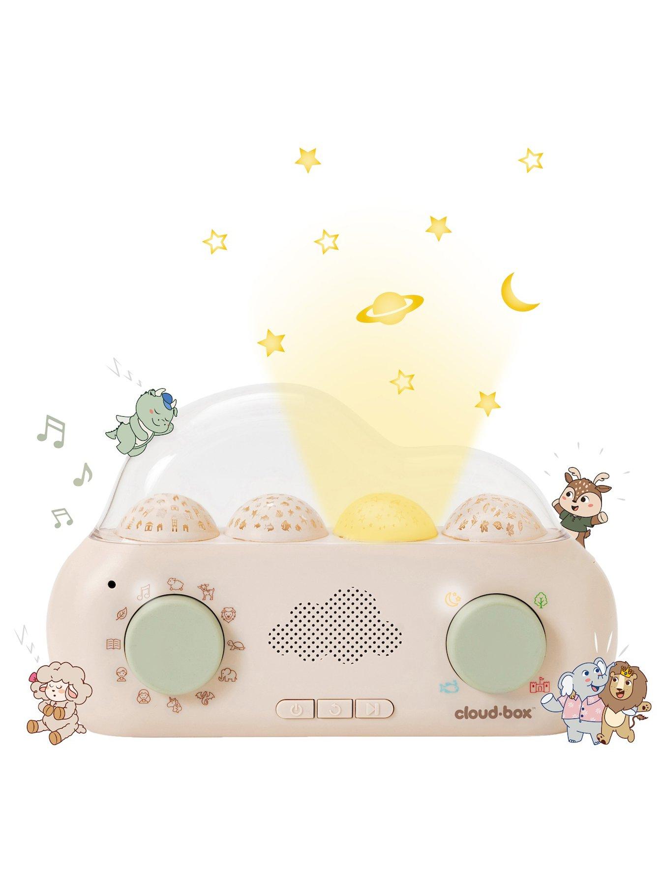 Image 1 of 7 of cloud.b CloudBox Audio Story Telling Night Light and Projector - Record function to create your own stories