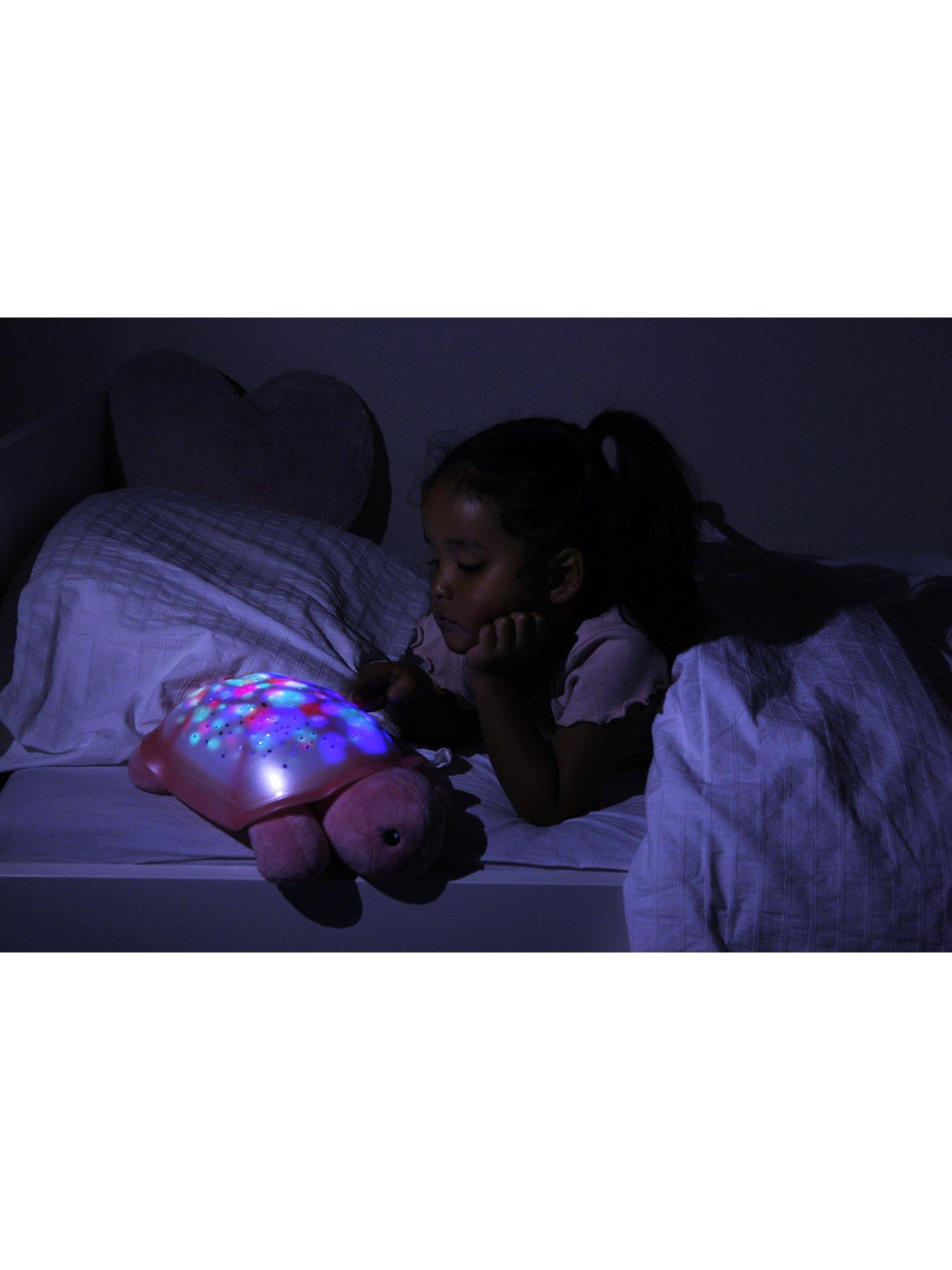 cloudb-twinkling-twilight-turtle-pink-night-light-projector-sleeping-aidoutfit