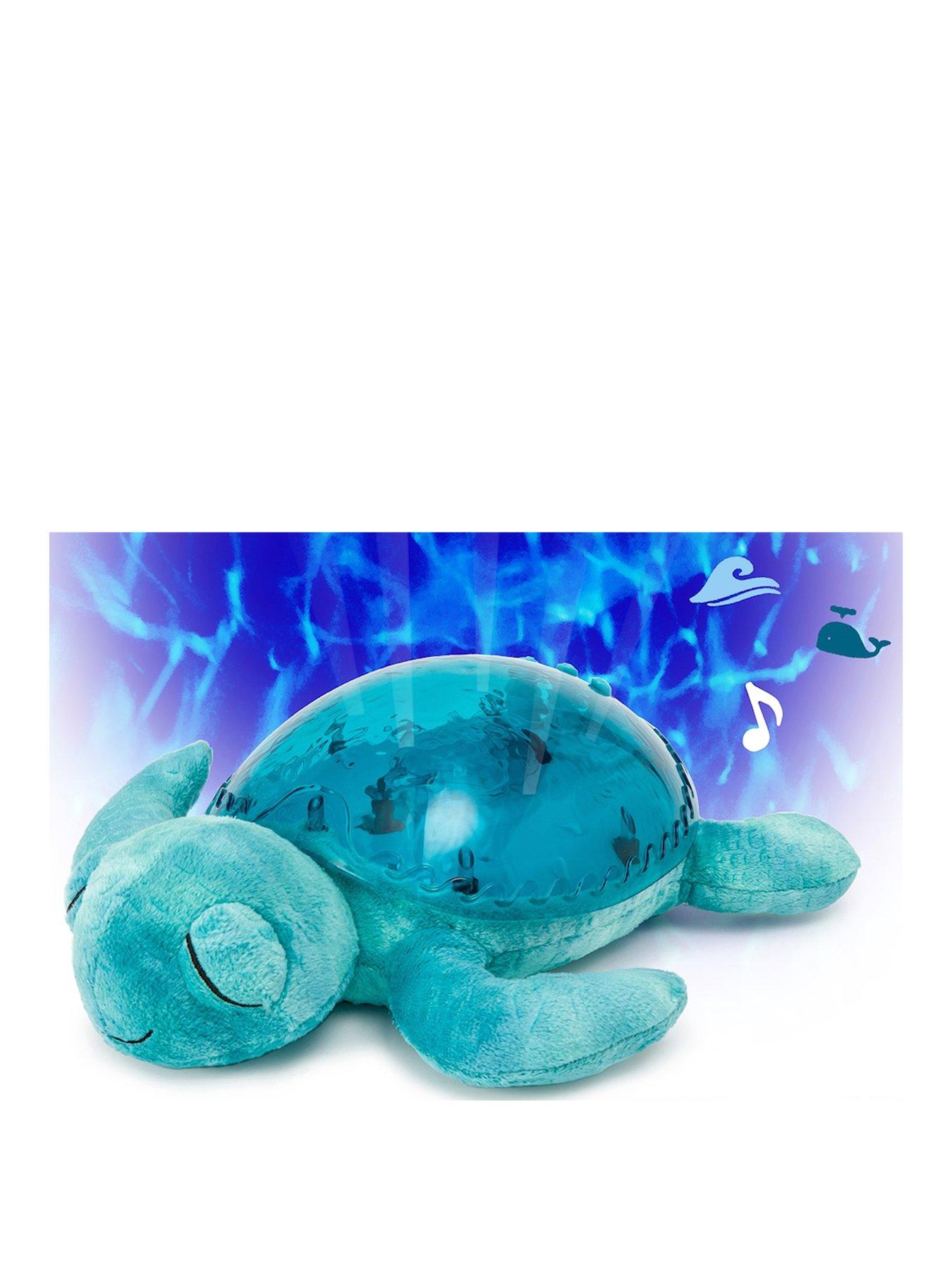 cloudb-tranquil-turtle-aqua-usb-c-rechargeable-nightlight-ocean-projector-sleeping-aidstillFront