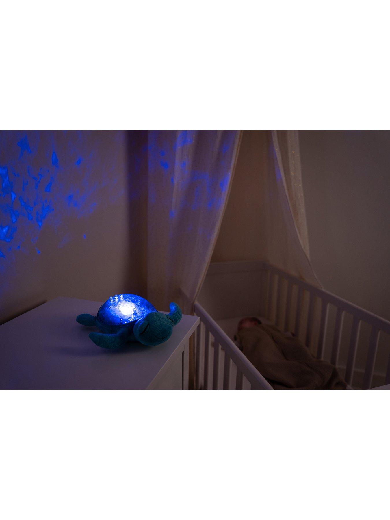 Image 6 of 8 of cloud.b Tranquil Turtle Aqua USB C Rechargeable Nightlight Ocean Projector Sleeping Aid