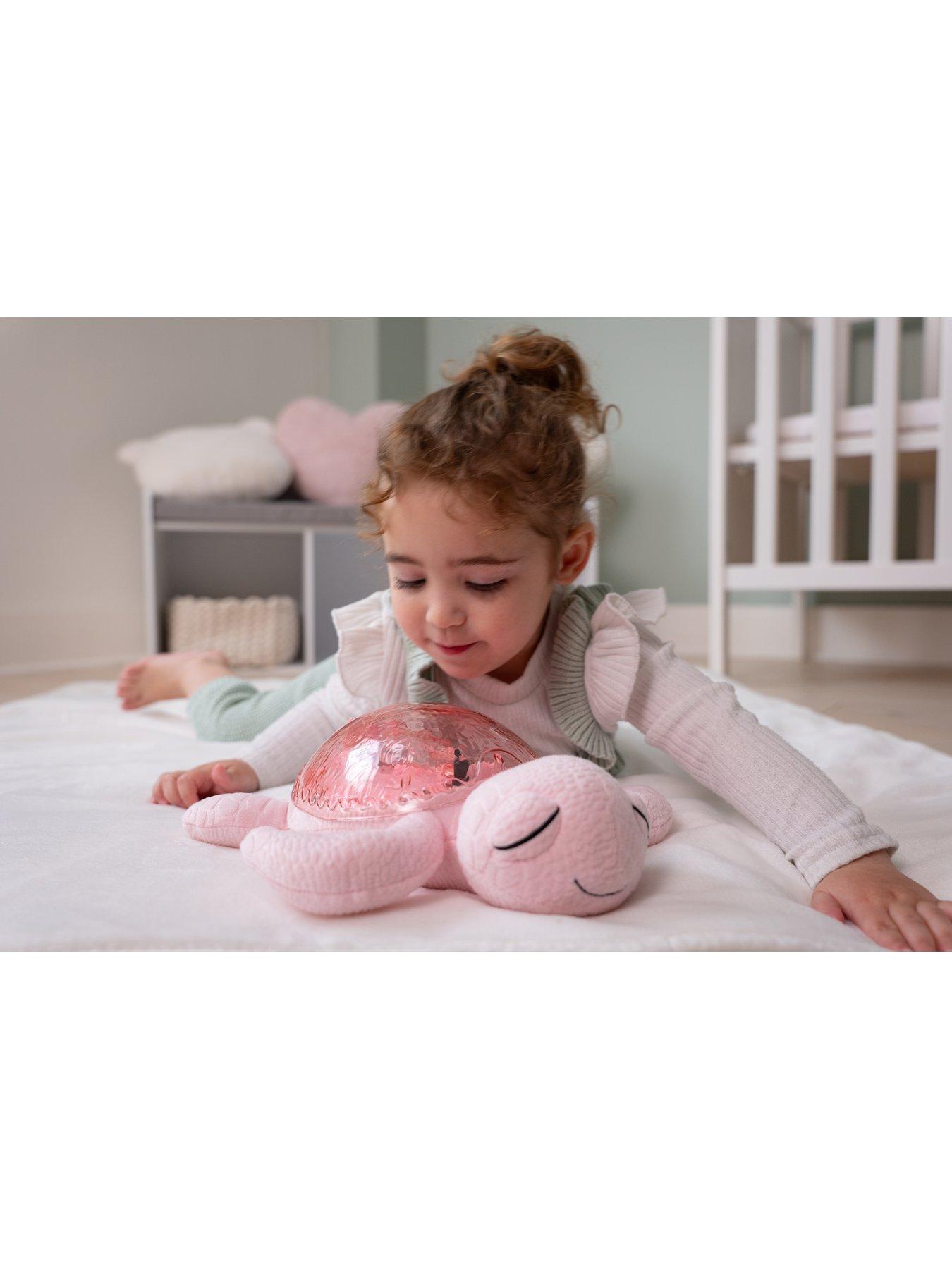 cloudb-tranquil-turtle-pink-usb-c-rechargeable-nightlight-ocean-projector-sleeping-aidoutfit