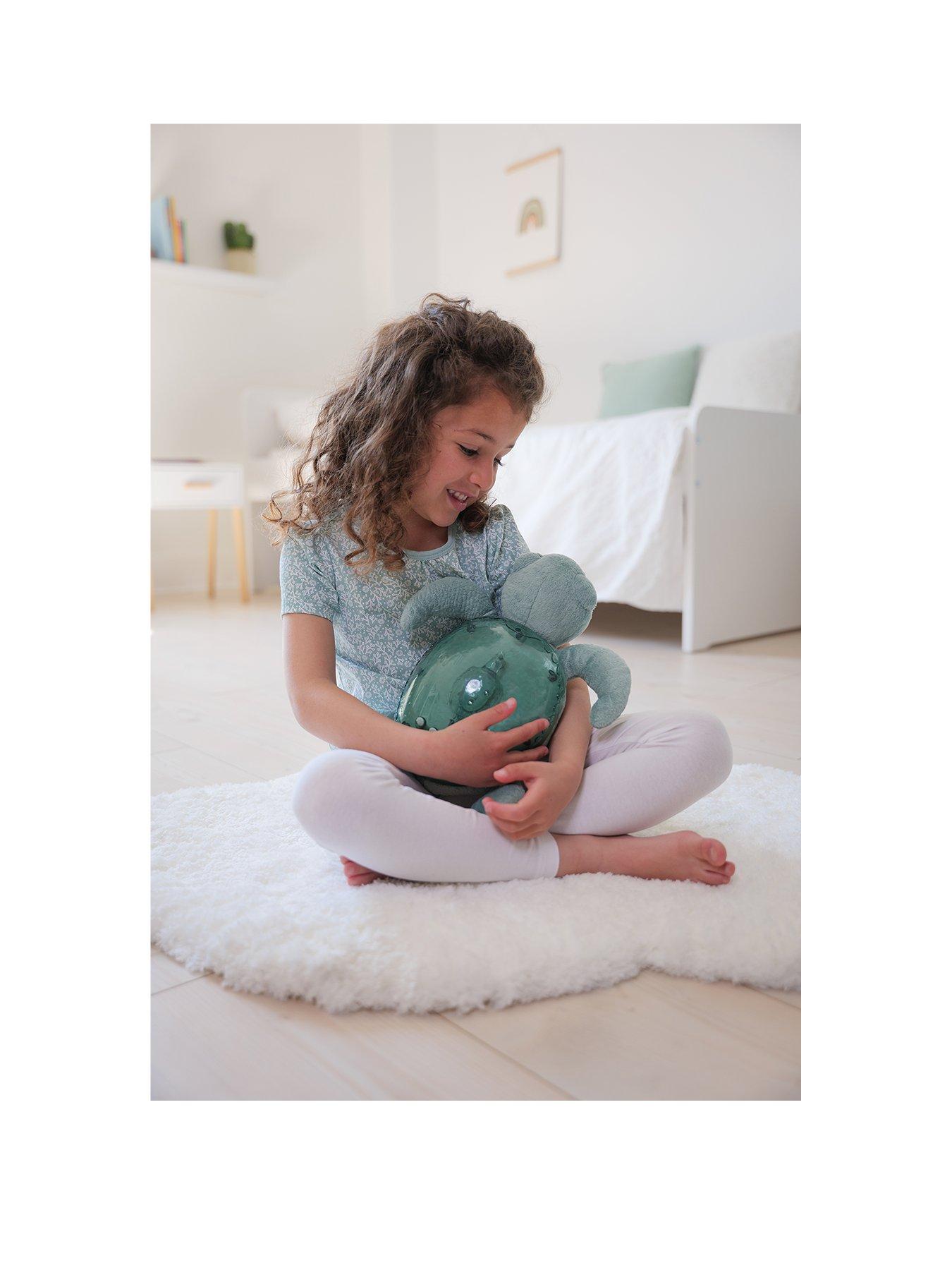 Image 3 of 7 of cloud.b Tranquil Turtle Green USB C Rechargeable Nightlight Ocean Projector Sleeping Aid