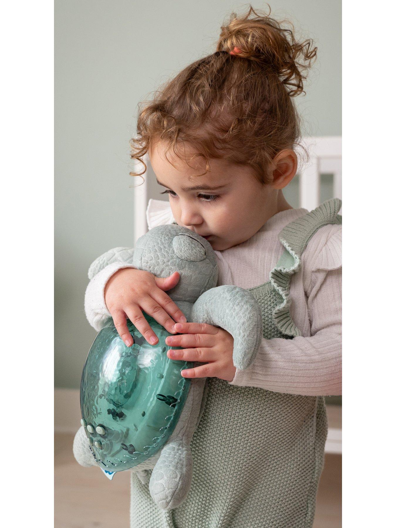 Image 4 of 7 of cloud.b Tranquil Turtle Green USB C Rechargeable Nightlight Ocean Projector Sleeping Aid