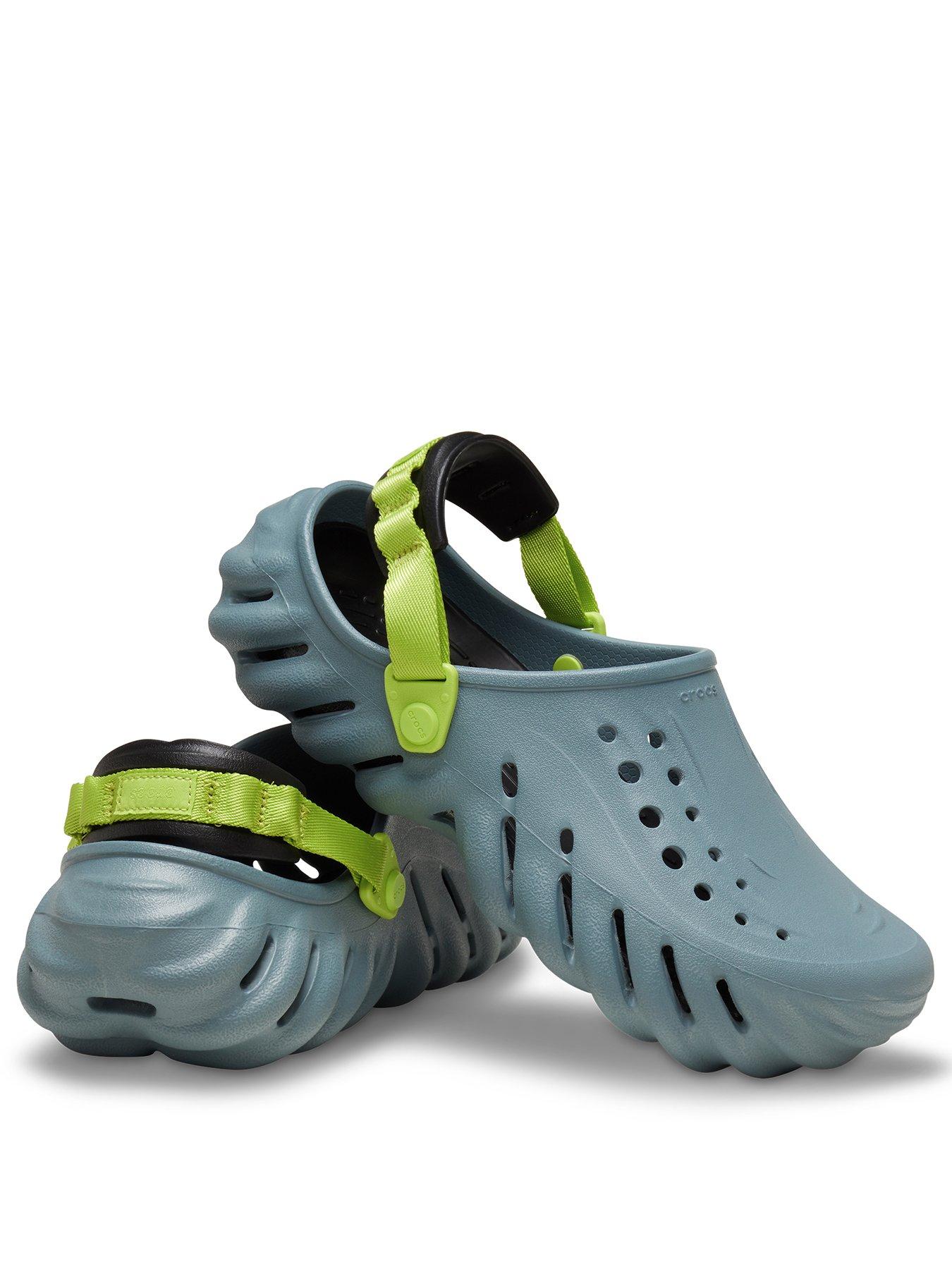 Image 2 of 6 of Crocs Echo Clog Sandals - Blue