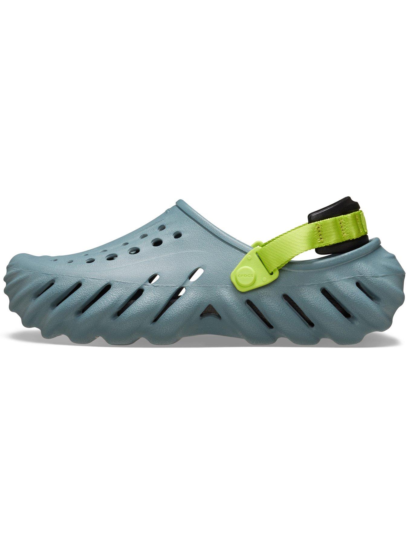 Image 6 of 6 of Crocs Echo Clog Sandals - Blue