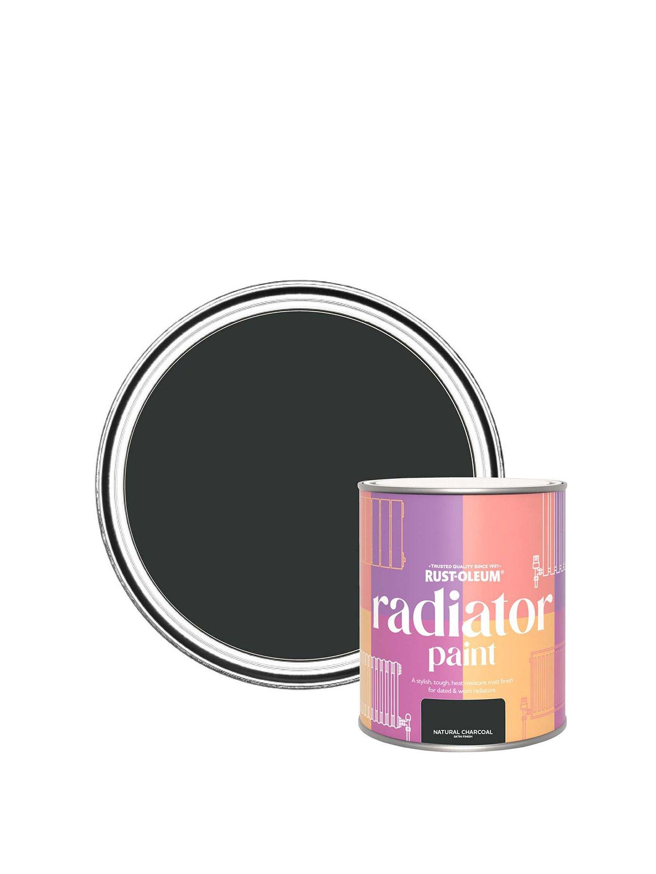 Rust-Oleum Matt Finish 750 ml Radiator Paint – Natural Charcoal