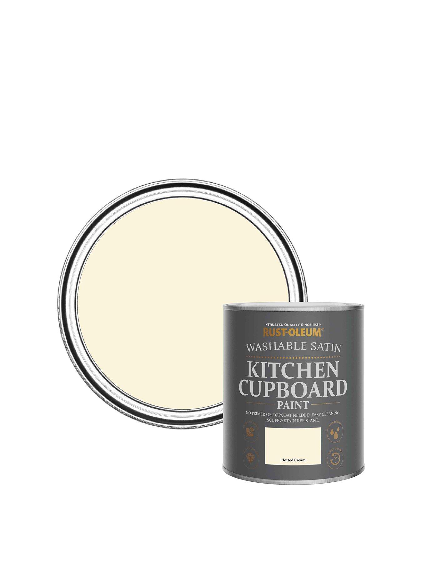 Rust-Oleum Rust-oleum Kitchen Cupboard Paint Clotted Cream Satin 750ml