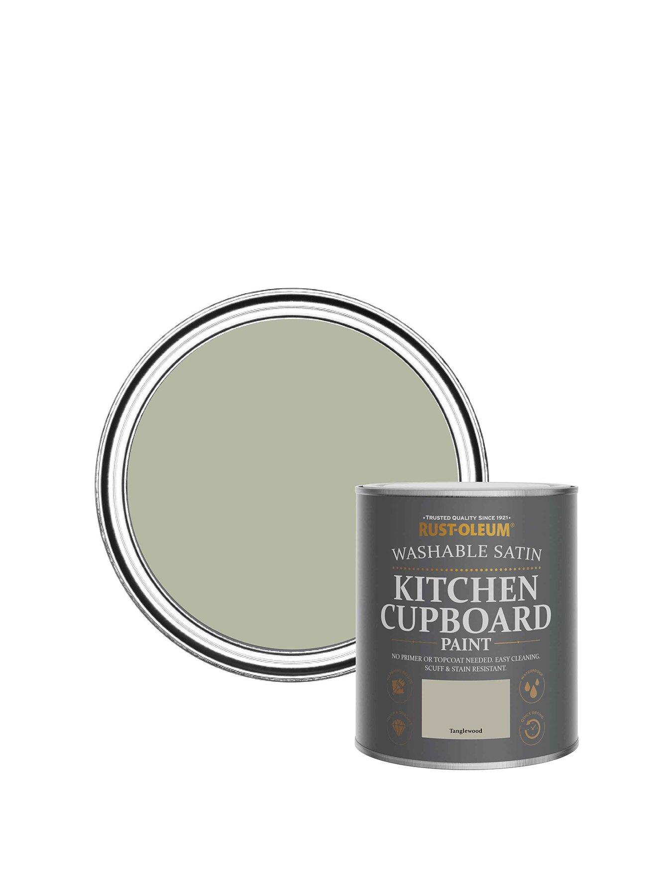 Rust-Oleum Washable Satin Finish Kitchen Cupboard Paint - Tanglewood