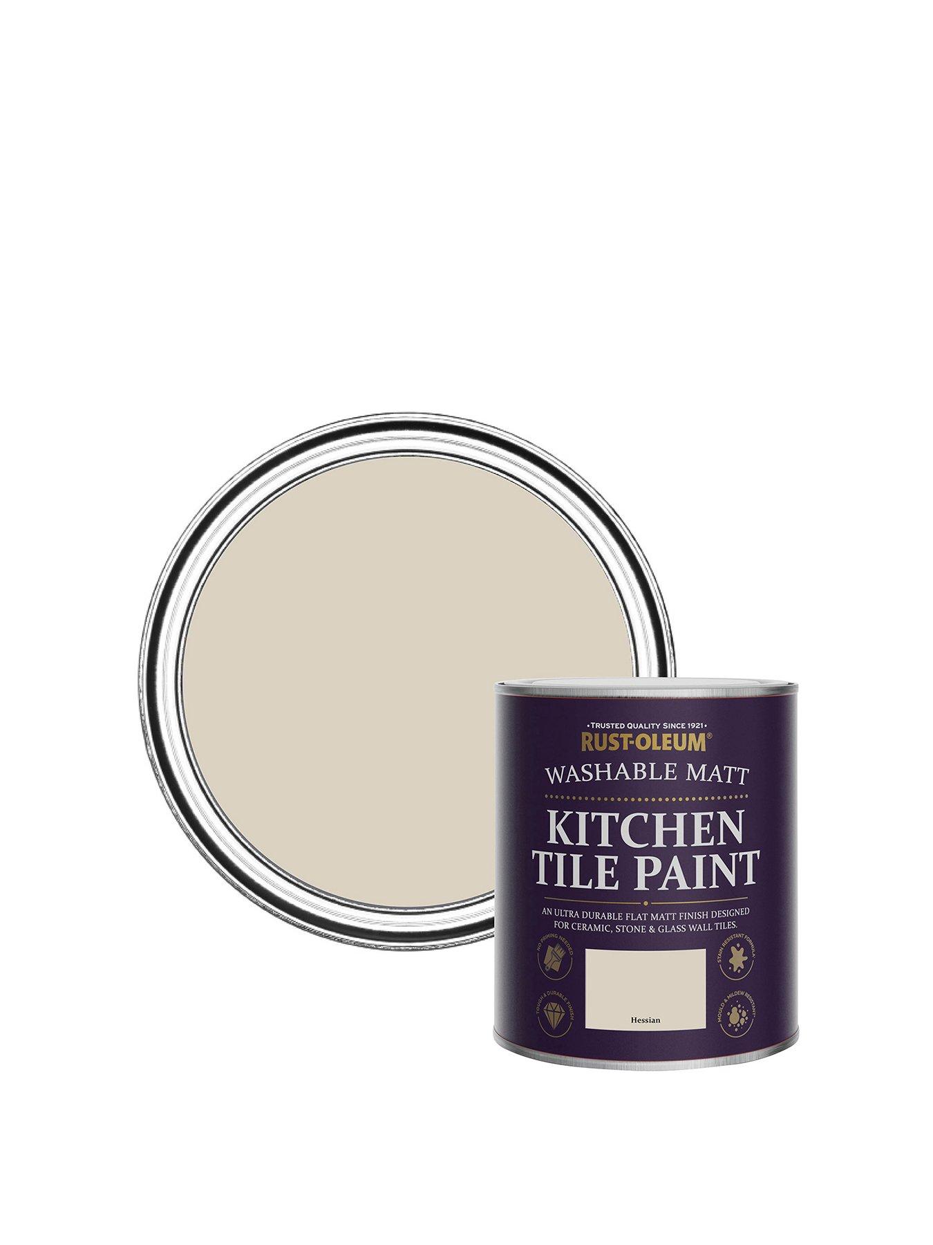 Rust-Oleum Rust-oleum Kitchen Tile Paint Hessian Matt 750ml