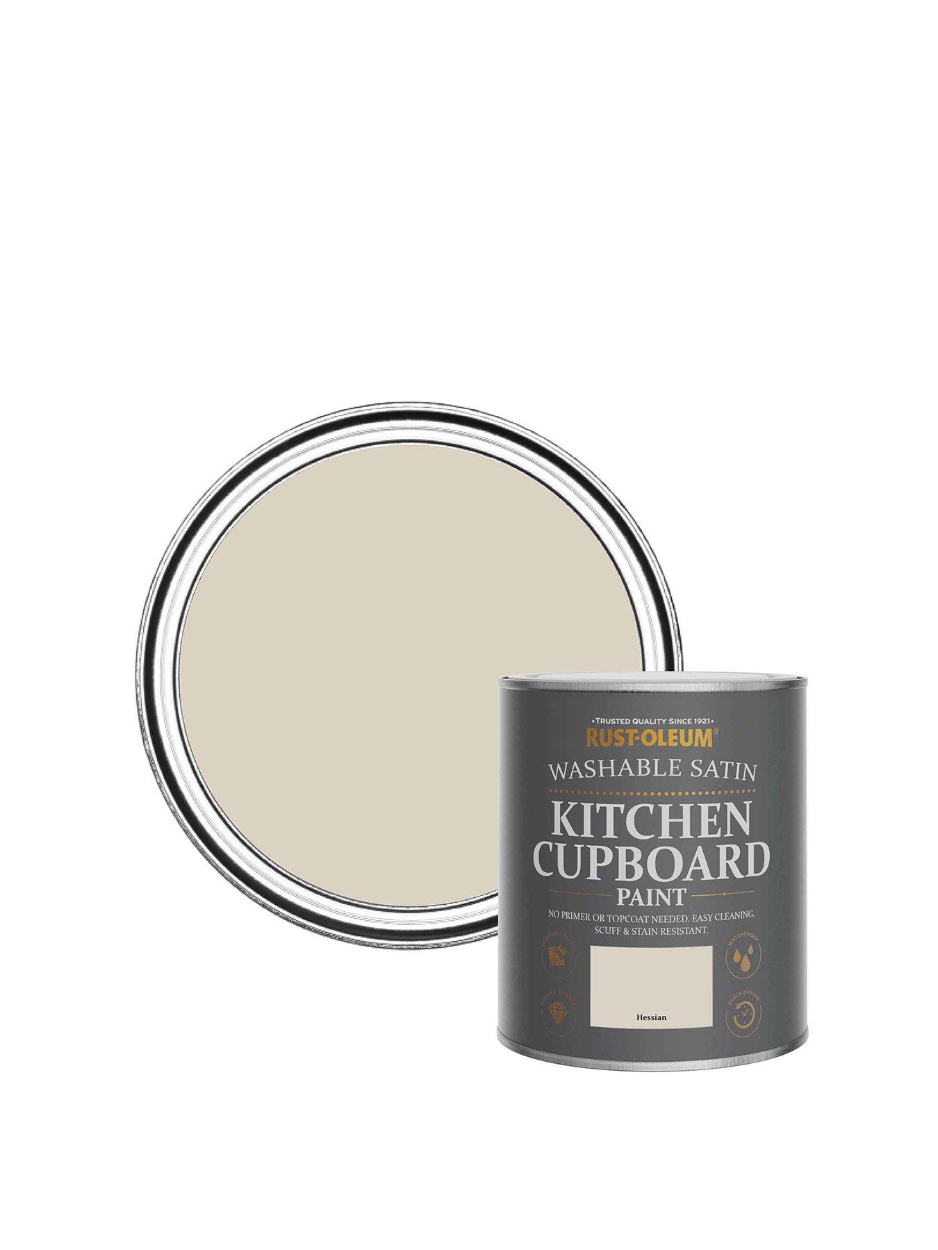 Rust-Oleum Washable Satin Finish Kitchen Cupboard Paint in Hessian