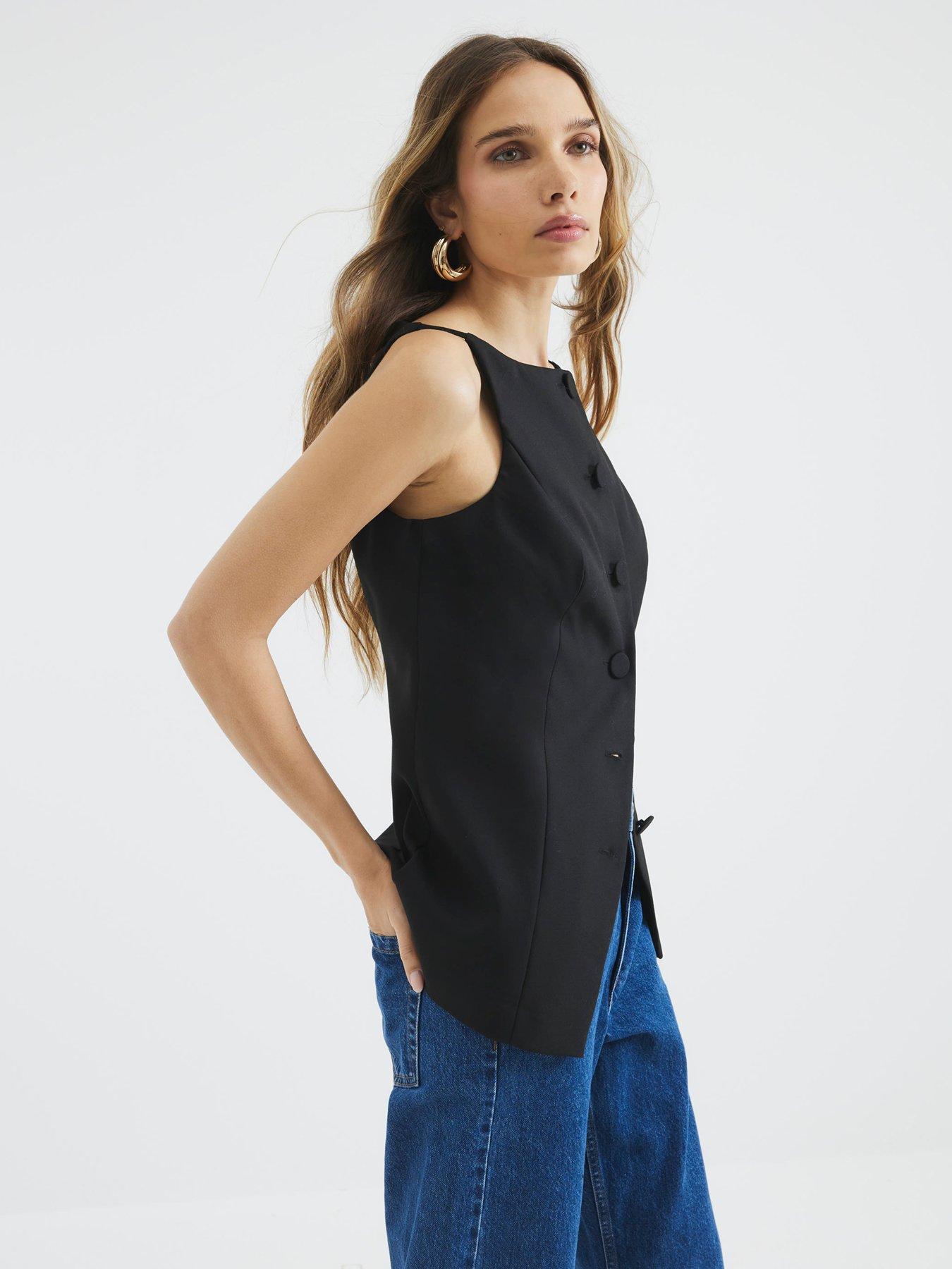 river-island-square-neck-strappy-waistcoat-blackstillFront