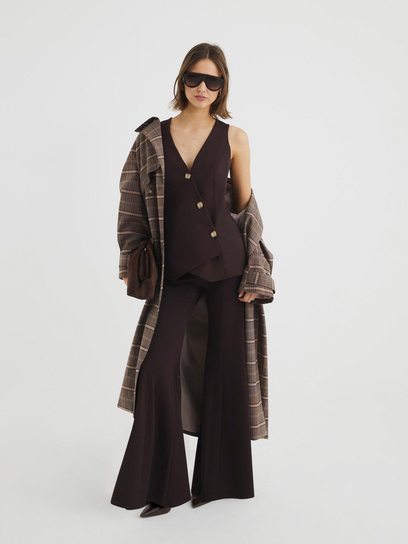 river-island-wide-flare-trousers-dark-brownback