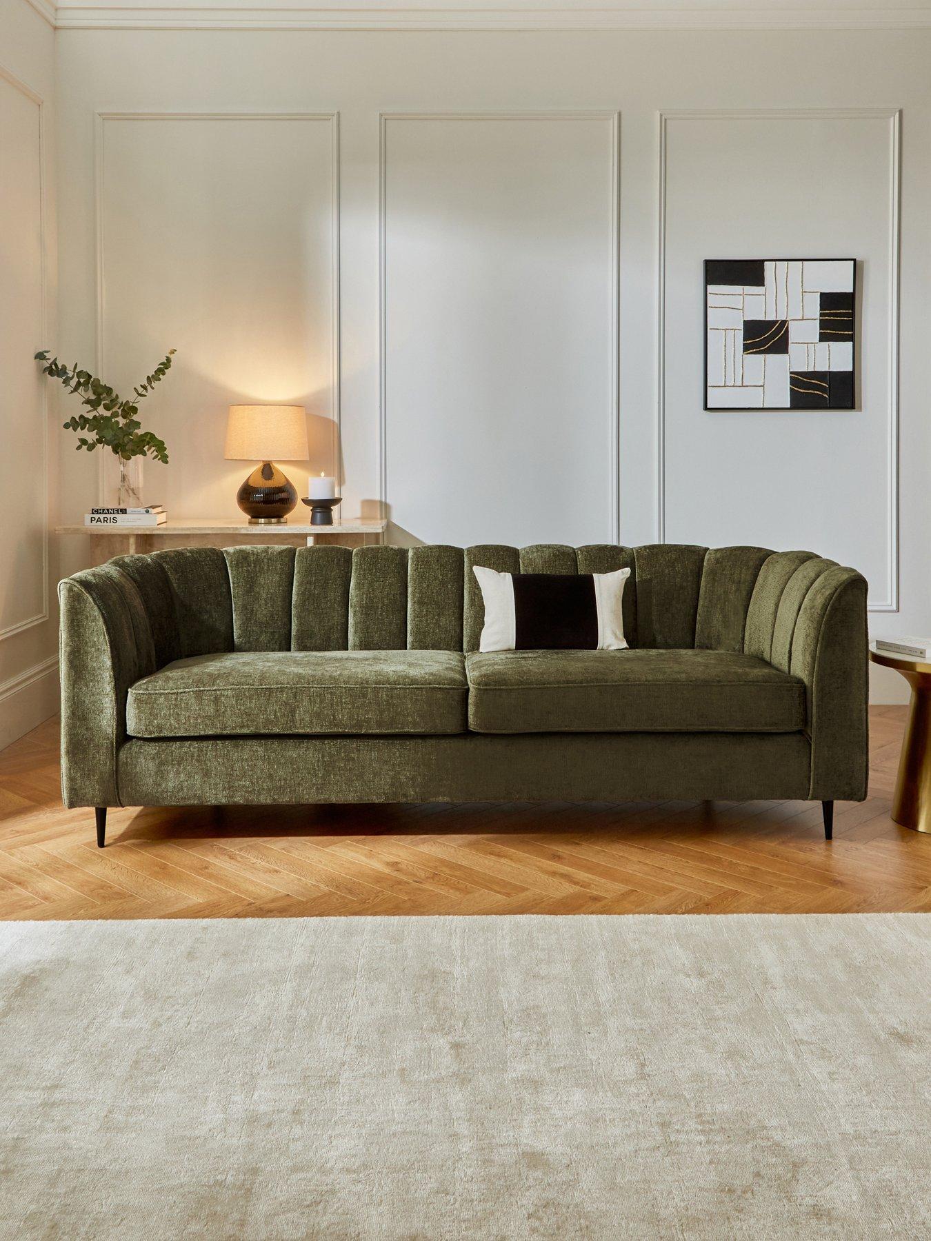 the-very-collection-guild-3-seater-fabric-sofa-olive