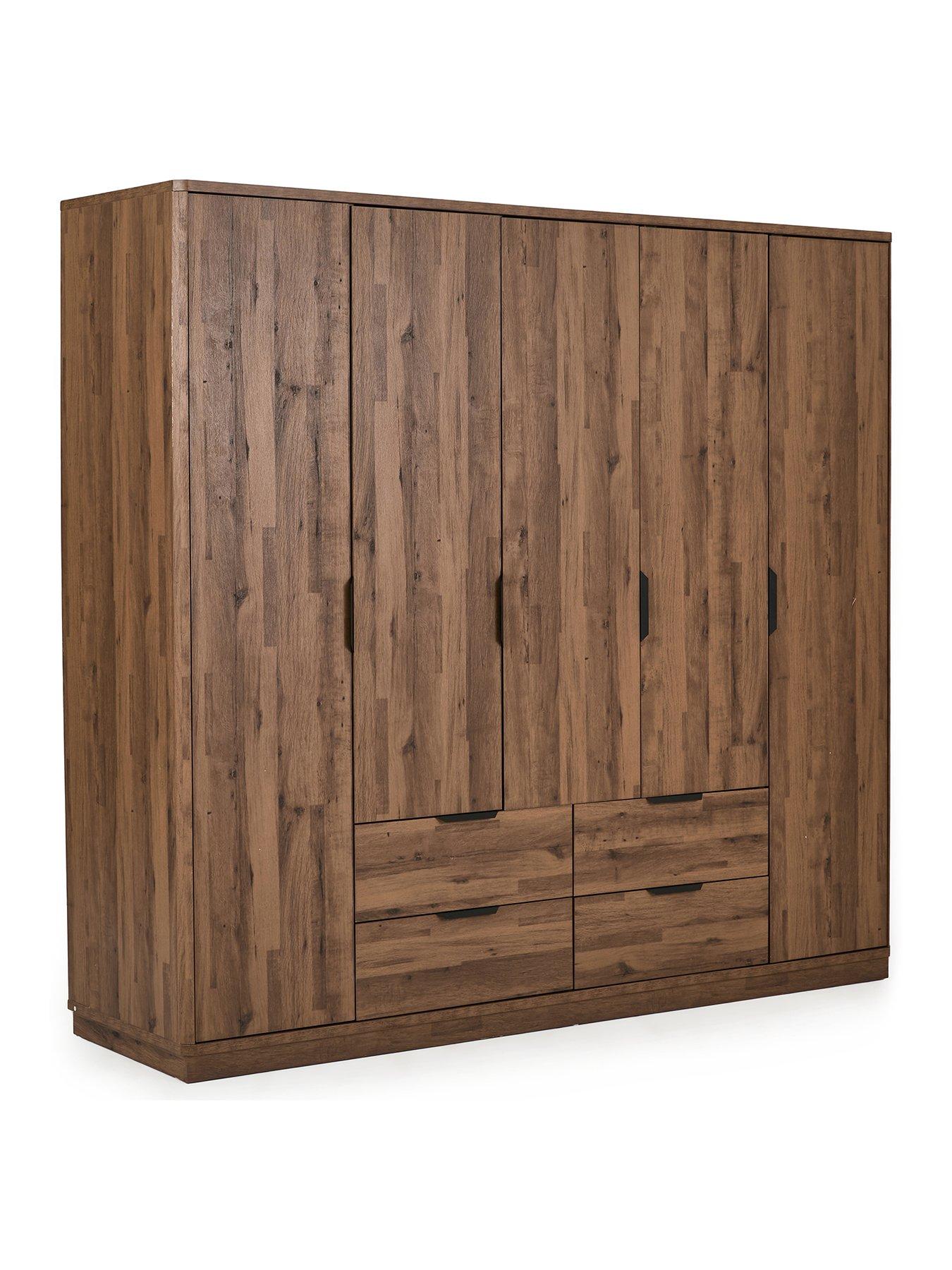 the-very-collection-harlem-5nbspdoor-4-drawer-wardrobe-mid-oak-effect-fscreg-certifiedback