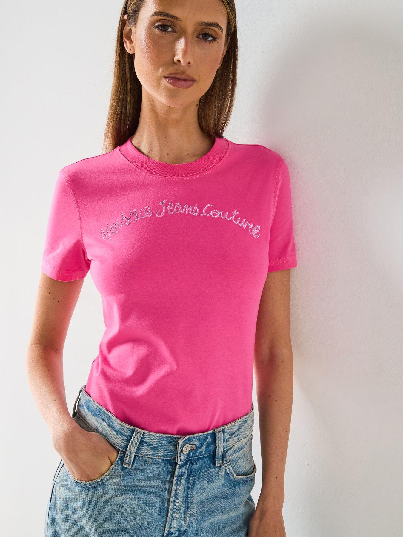 versace-jeans-couture-script-logo-t-shirt-pink