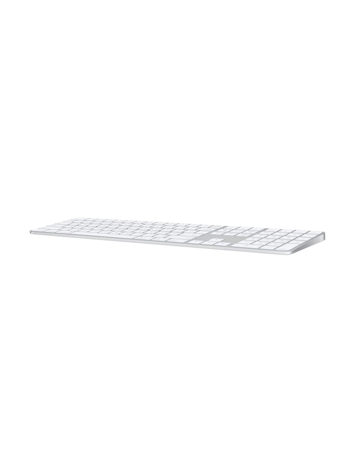 Image 2 of 3 of Apple Magic Keyboard with Touch ID and Numeric Keypad for Mac models with Apple silicon - British English - White Keys