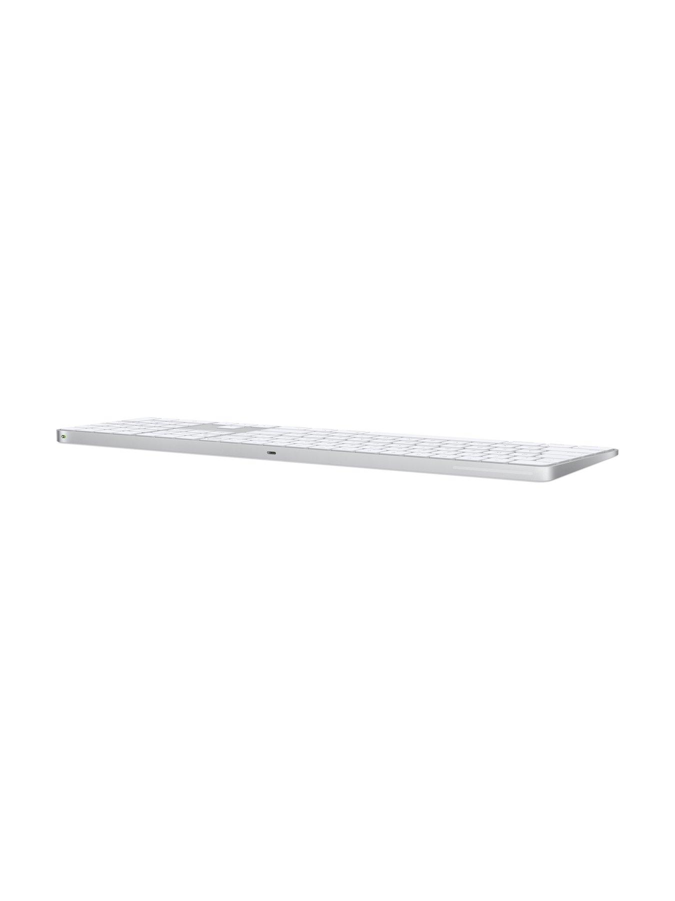 Image 3 of 3 of Apple Magic Keyboard with Touch ID and Numeric Keypad for Mac models with Apple silicon - British English - White Keys
