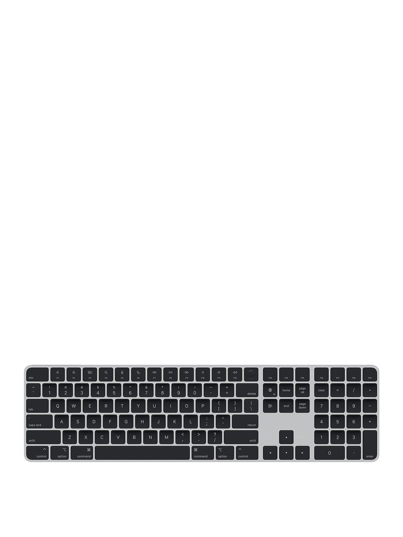 undefined Magic Keyboard with Touch ID and Numeric Keypad for Mac models with Apple silicon - British English - Black Keys