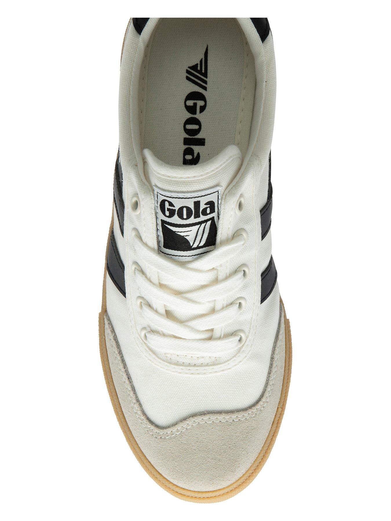Image 4 of 5 of Gola Women's Badminton Trainers - Off White/Black