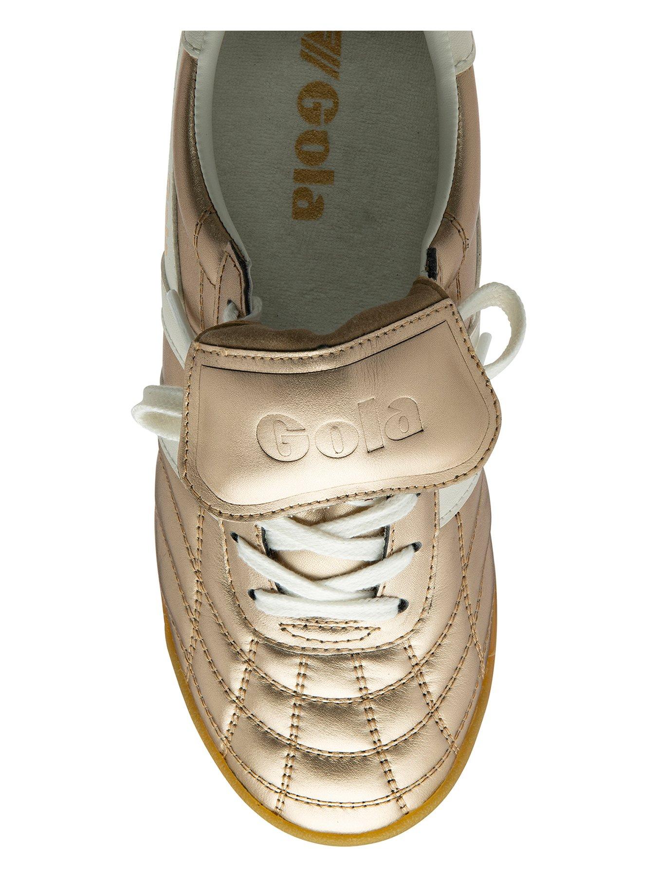 Image 4 of 5 of Gola Women's Stadium 86 Trainers - Gold