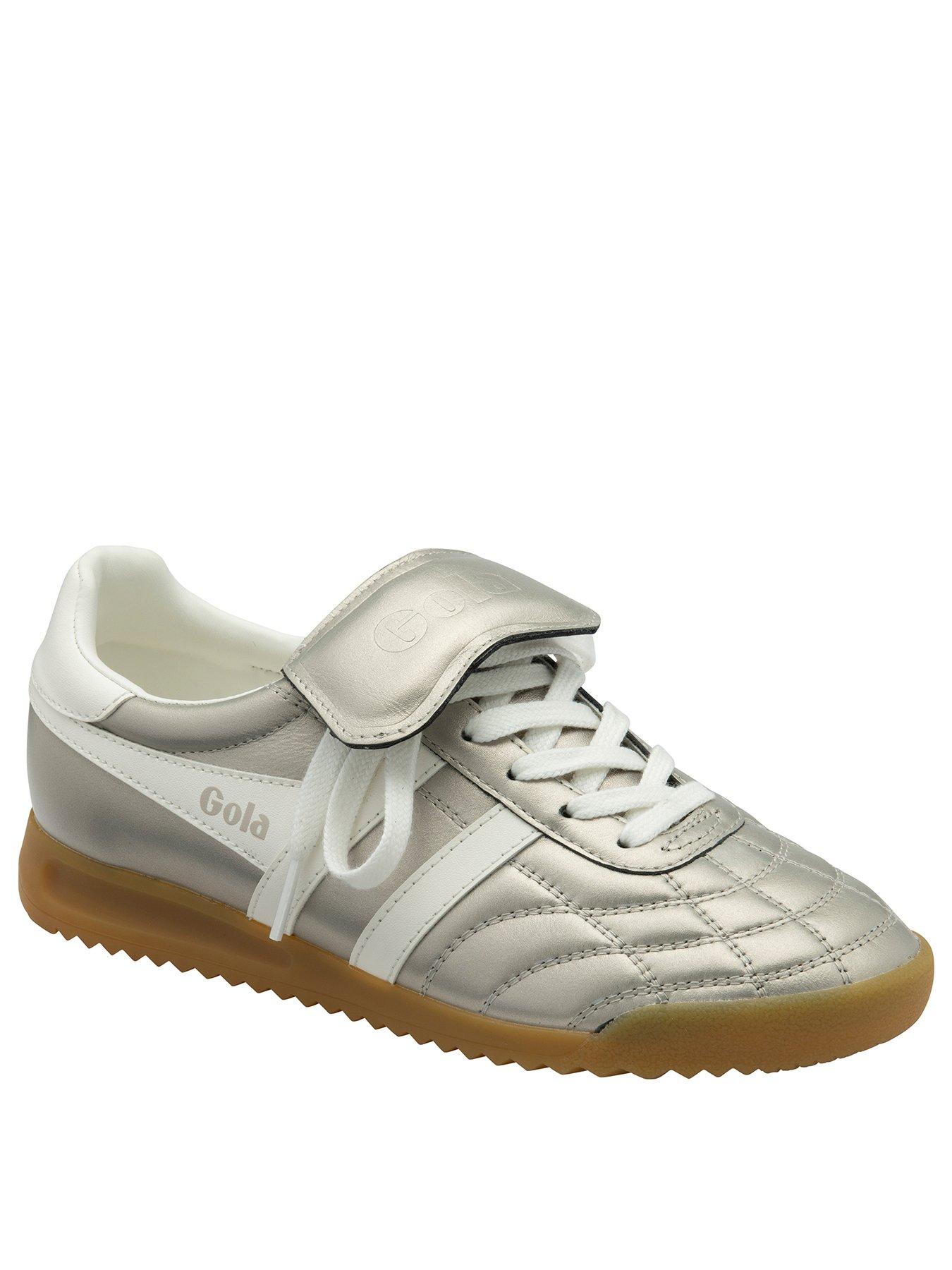 Image 2 of 5 of Gola Women's Stadium 86 Trainers - Silver