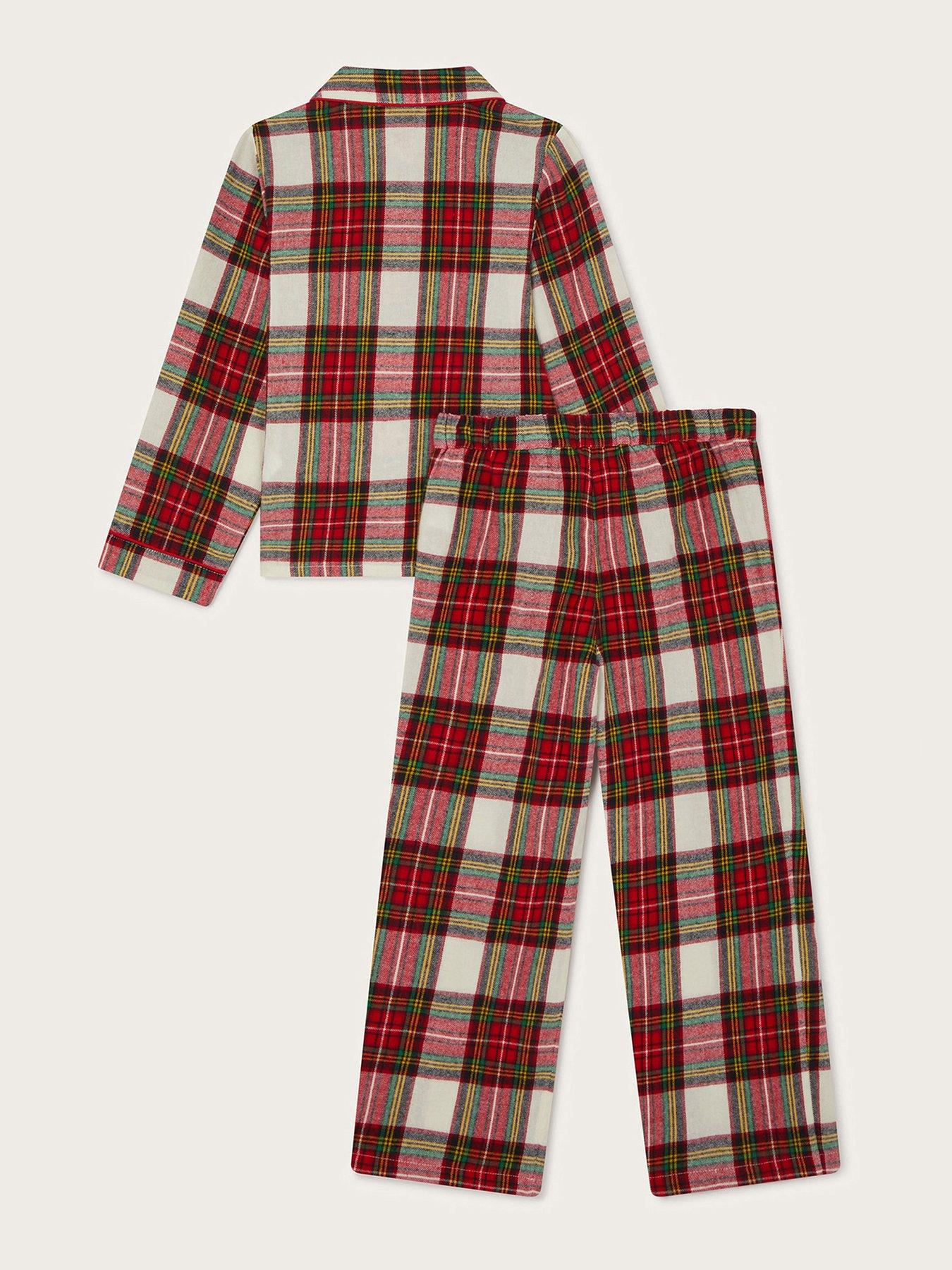 monsoon-kids-unisex-tartan-print-long-pyjamas-set-multiback