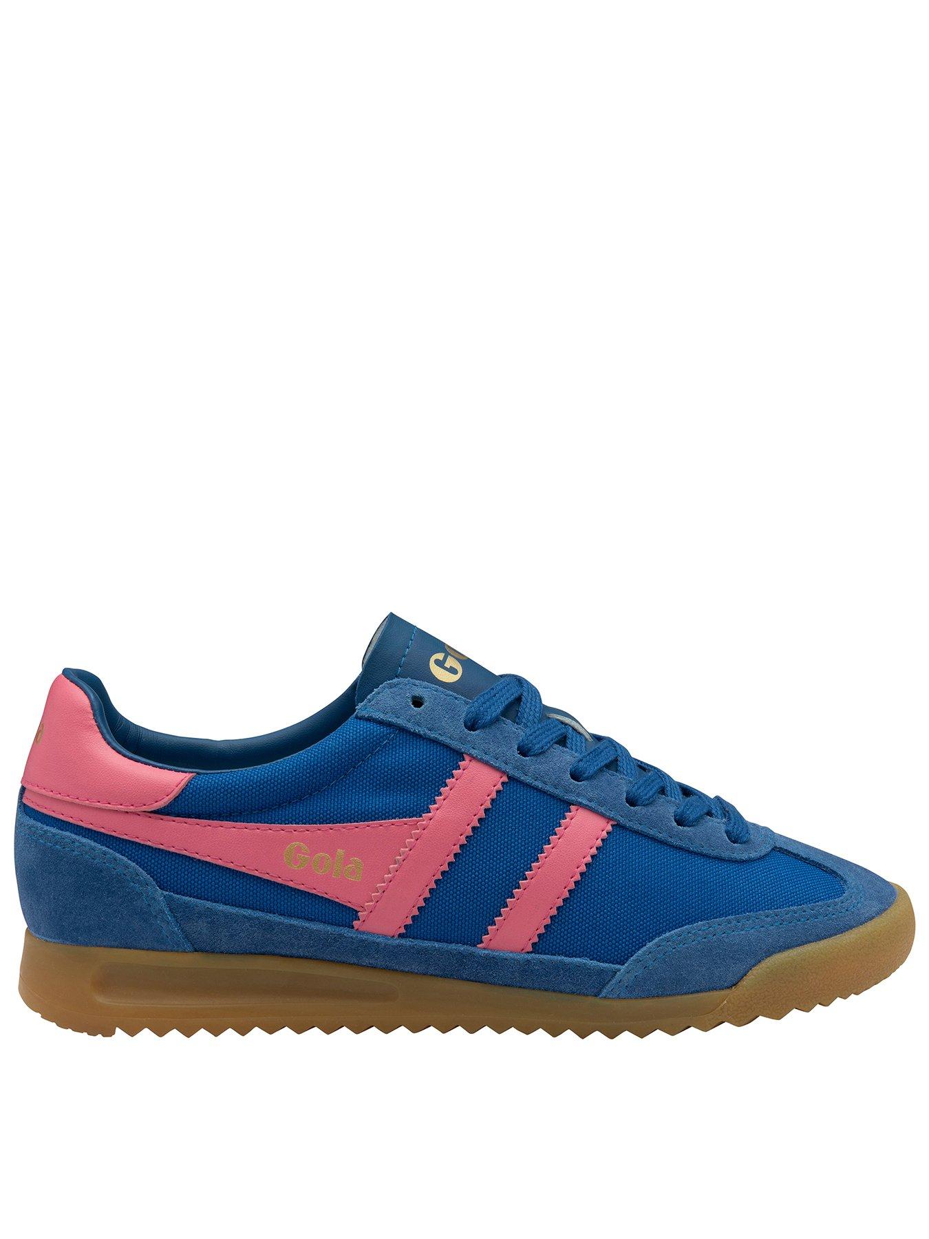 Image 1 of 5 of Gola Women's Tornado Trainers - Blue/Pink